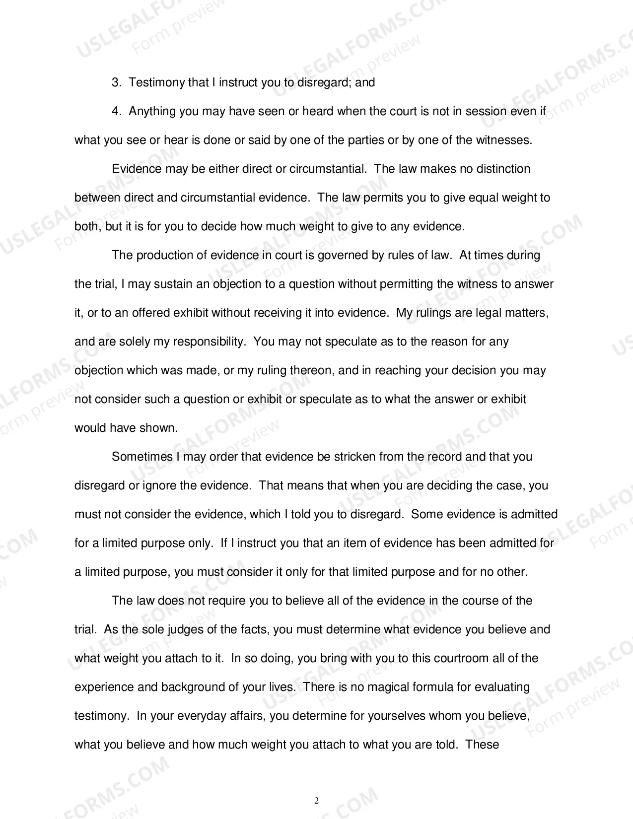 Preview Civil Jury Instructions