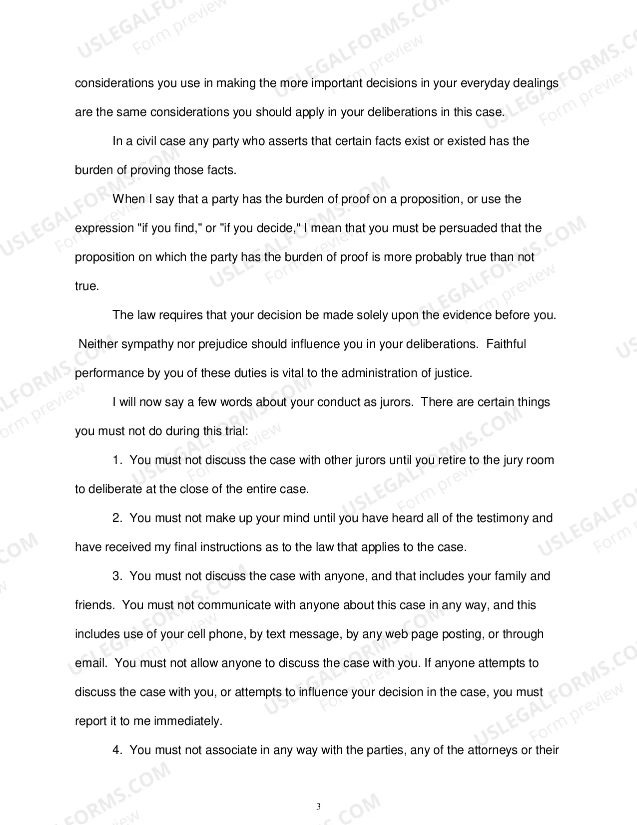 Preview Civil Jury Instructions