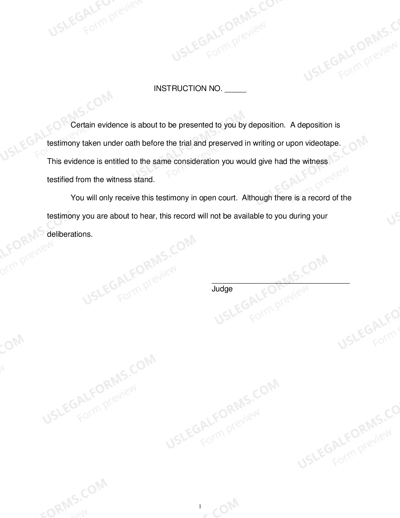 Preview Civil Jury Instructions