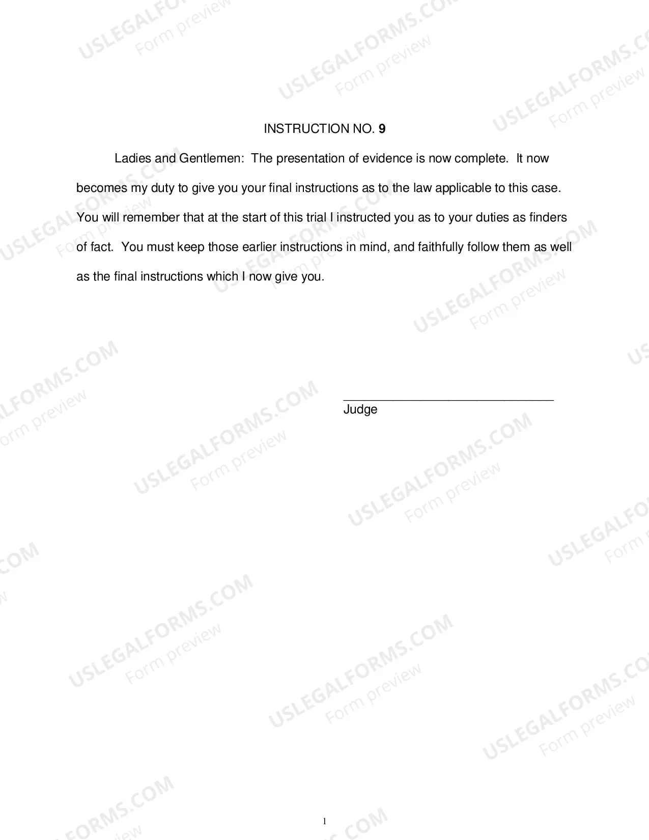 Preview Civil Jury Instructions