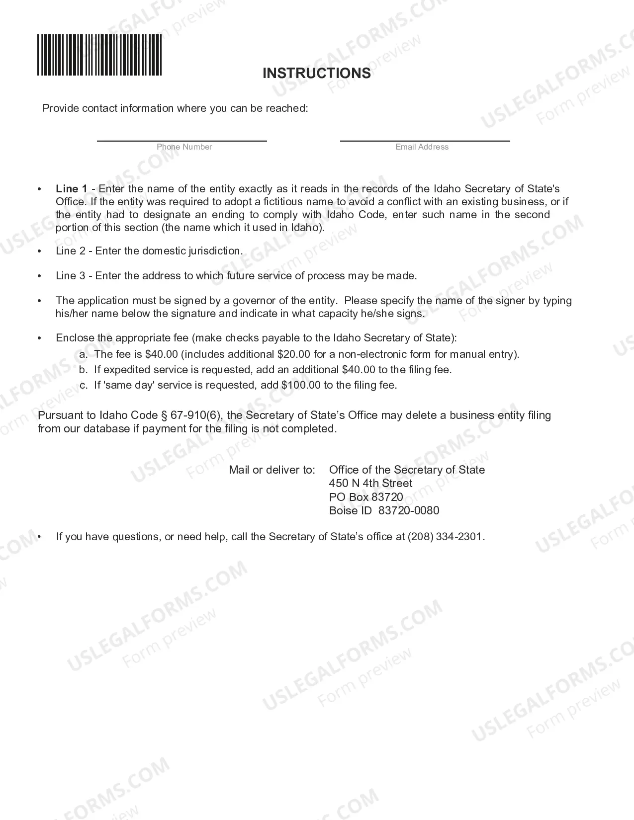Preview Withdrawal of Foreign Registration Statement
