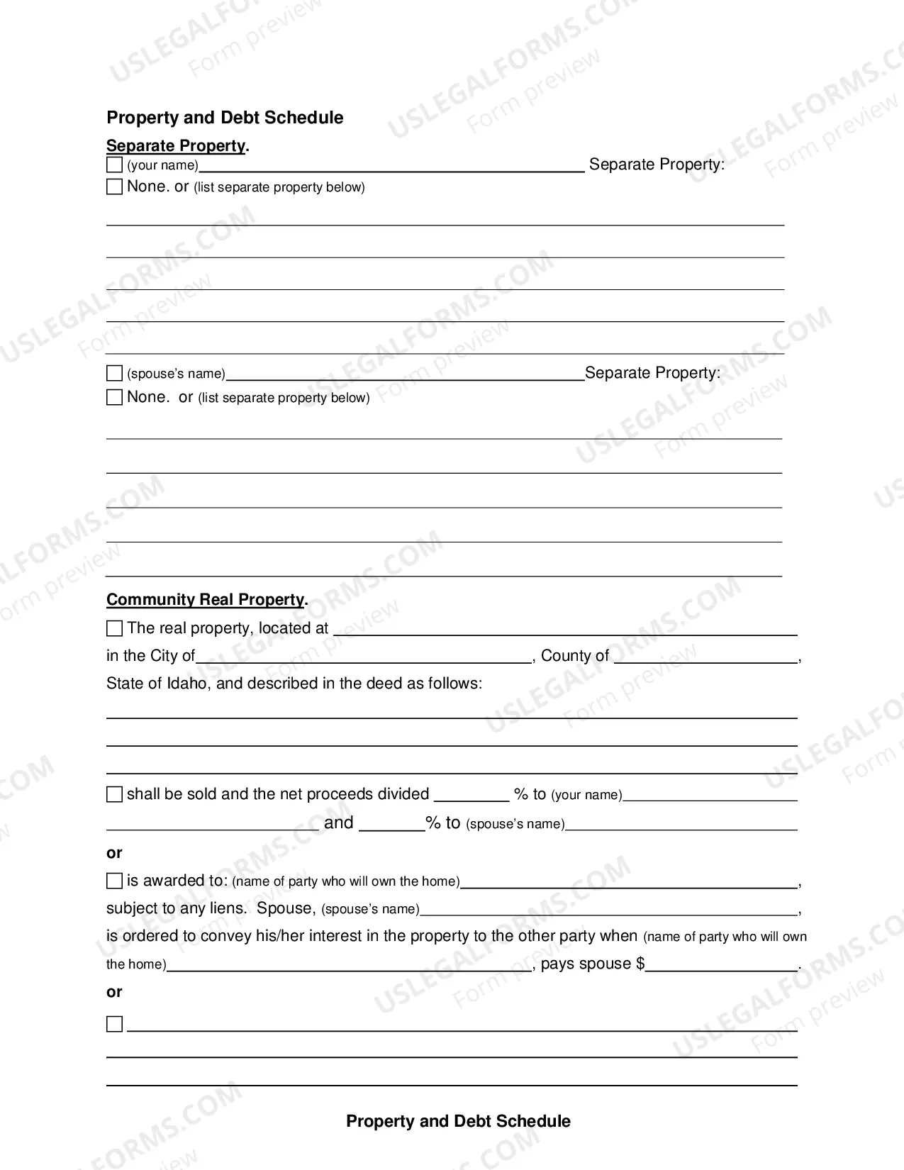 Preview Decree of Divorce (With Children)