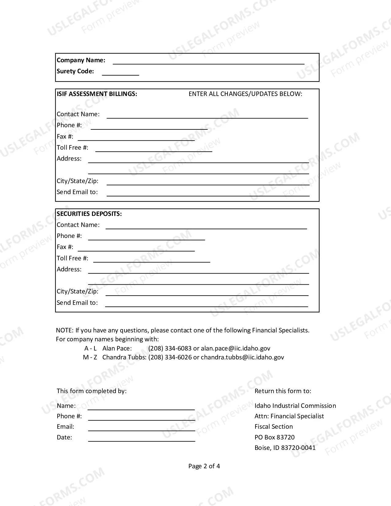 Preview Contact Form