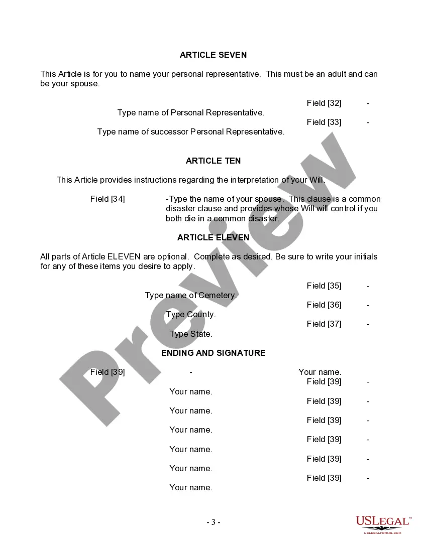 Preview Mutual Wills Package with Last Wills and Testaments for Married Couple with Adult Children