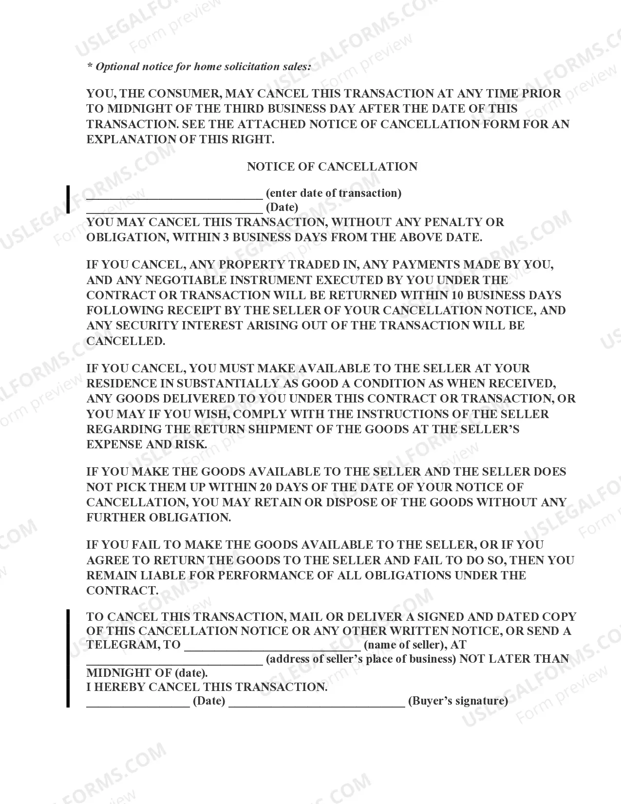 Preview Landscape Contract for Contractor