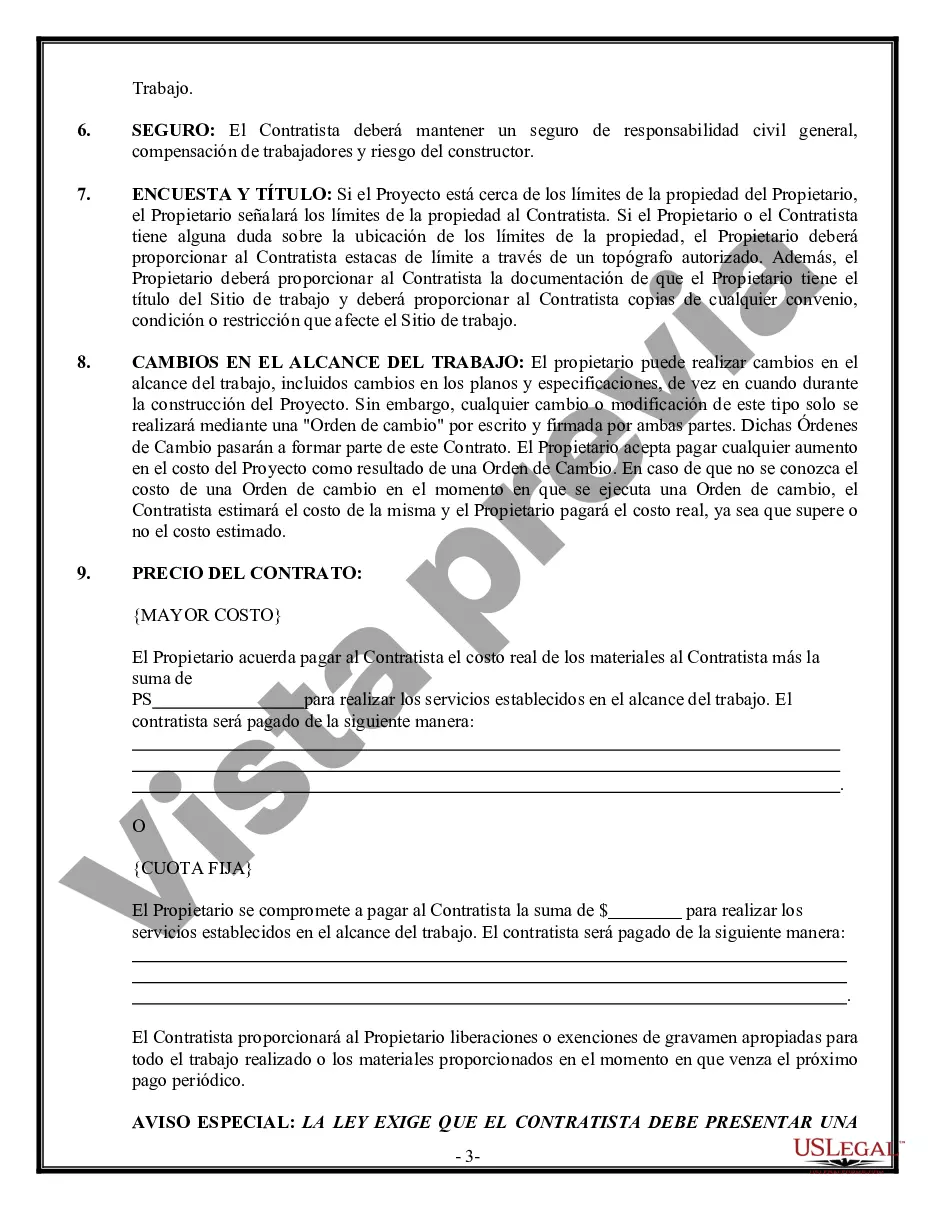 Preview Contrato de Renovación para Contratista