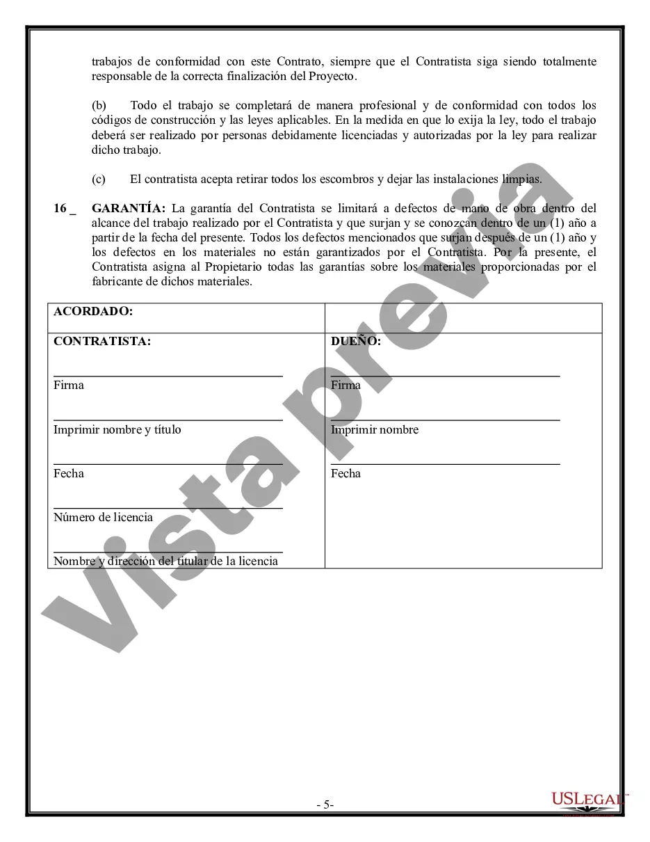 Preview Contrato de Renovación para Contratista