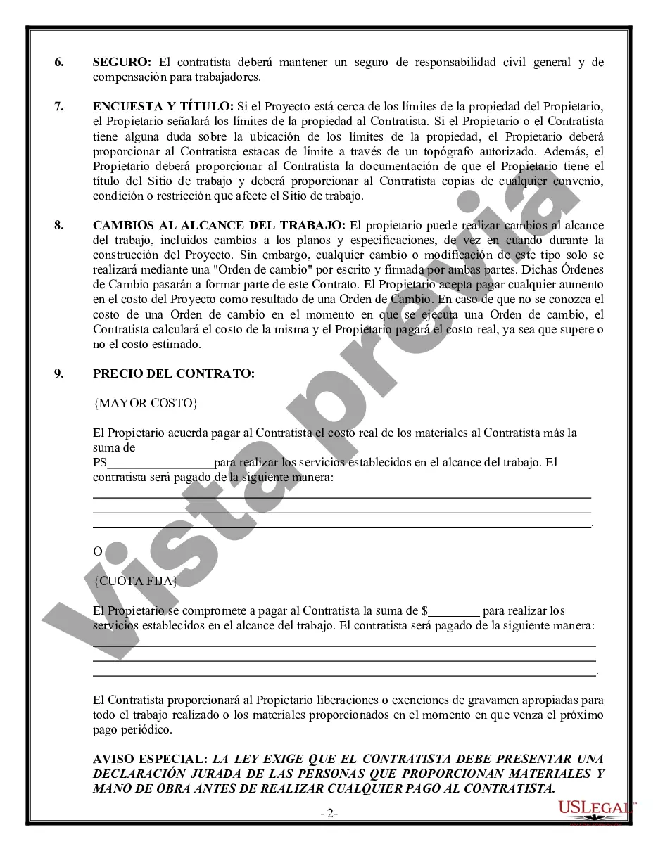 Preview Contrato de demolición para contratista