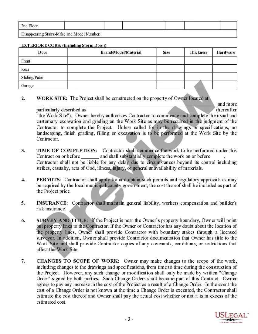 Get Framing Contract for Contractor Preview Framing Contract for Contractor