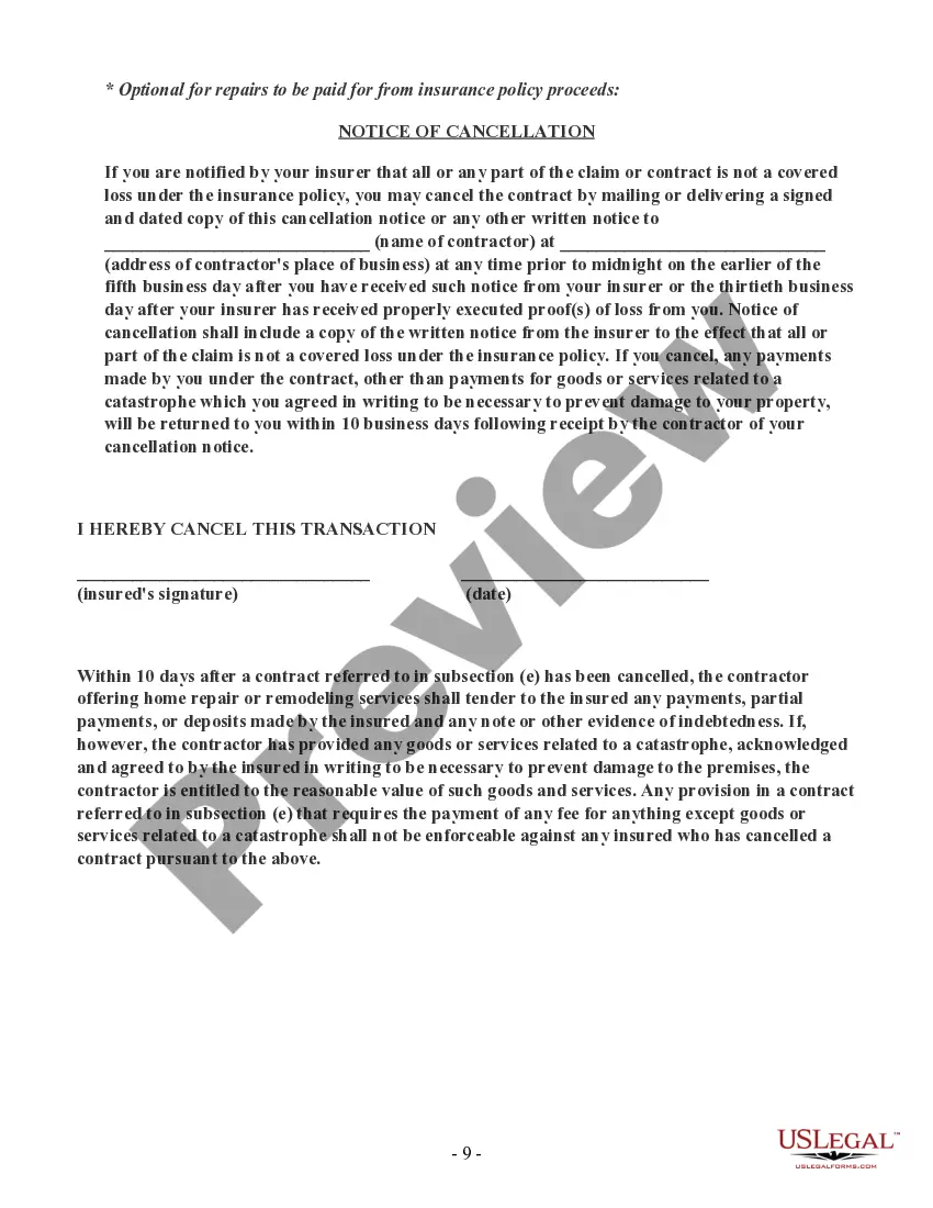 Get Framing Contract for Contractor Preview Framing Contract for Contractor