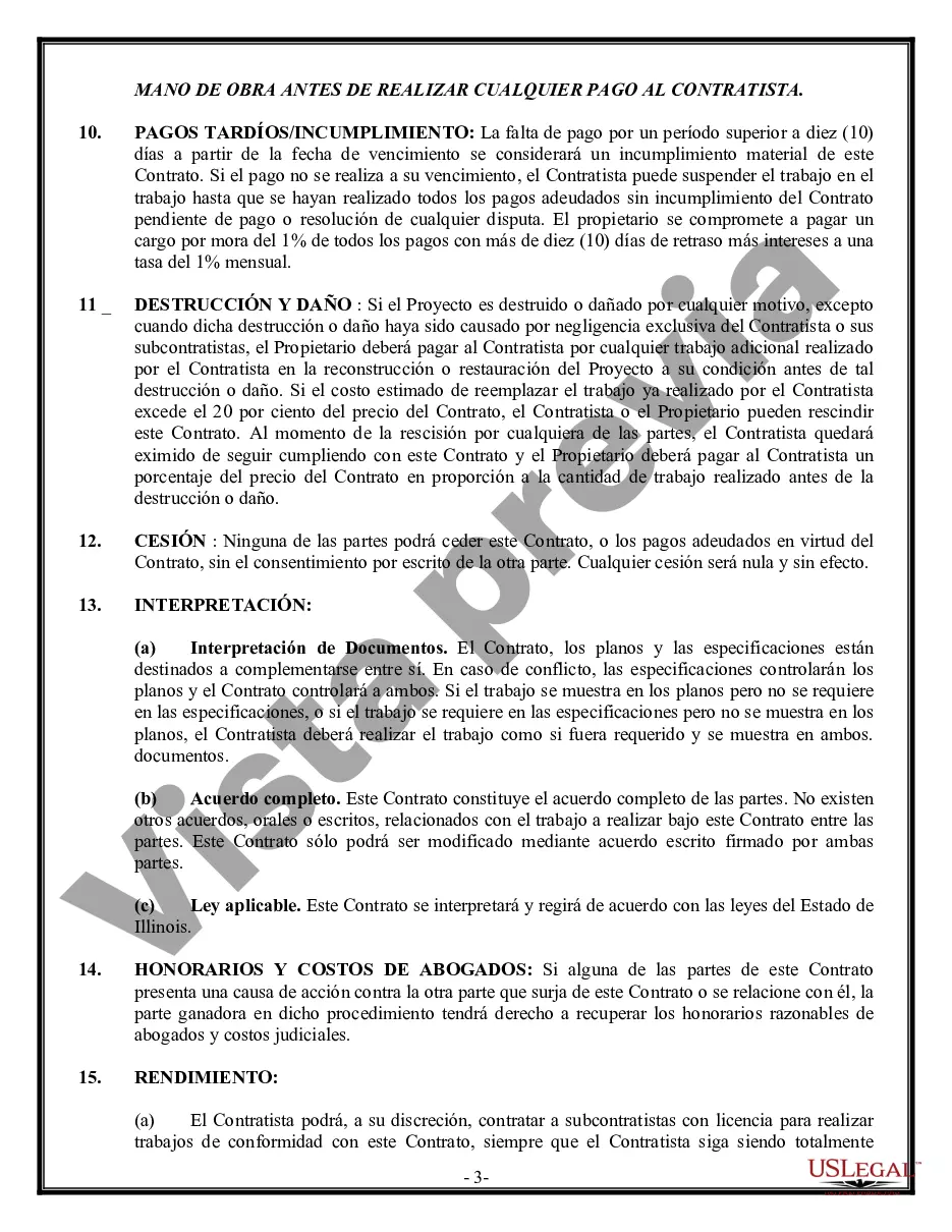 Preview Contrato de trabajo en el sitio para el contratista