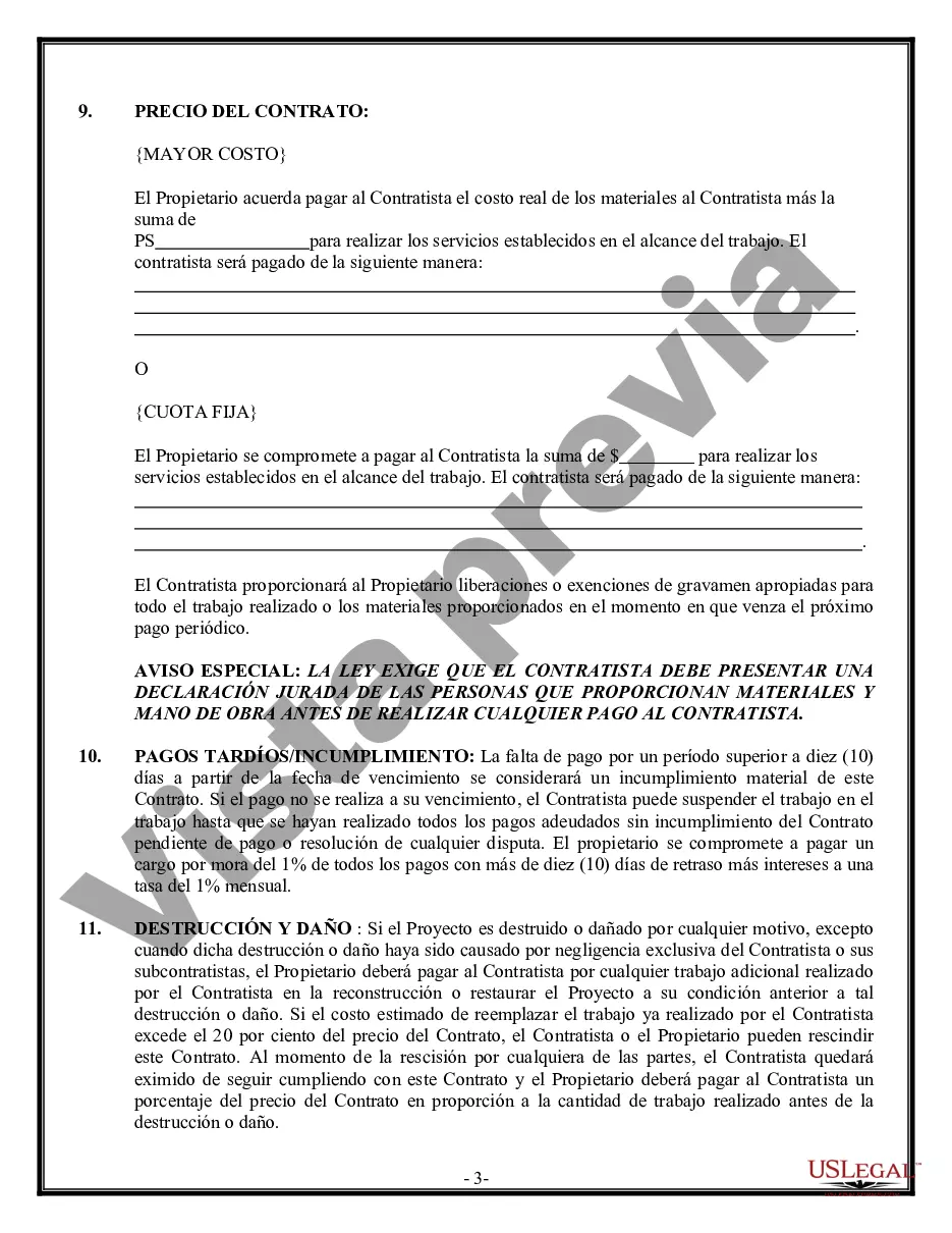 Preview Contrato de Fundación para Contratista