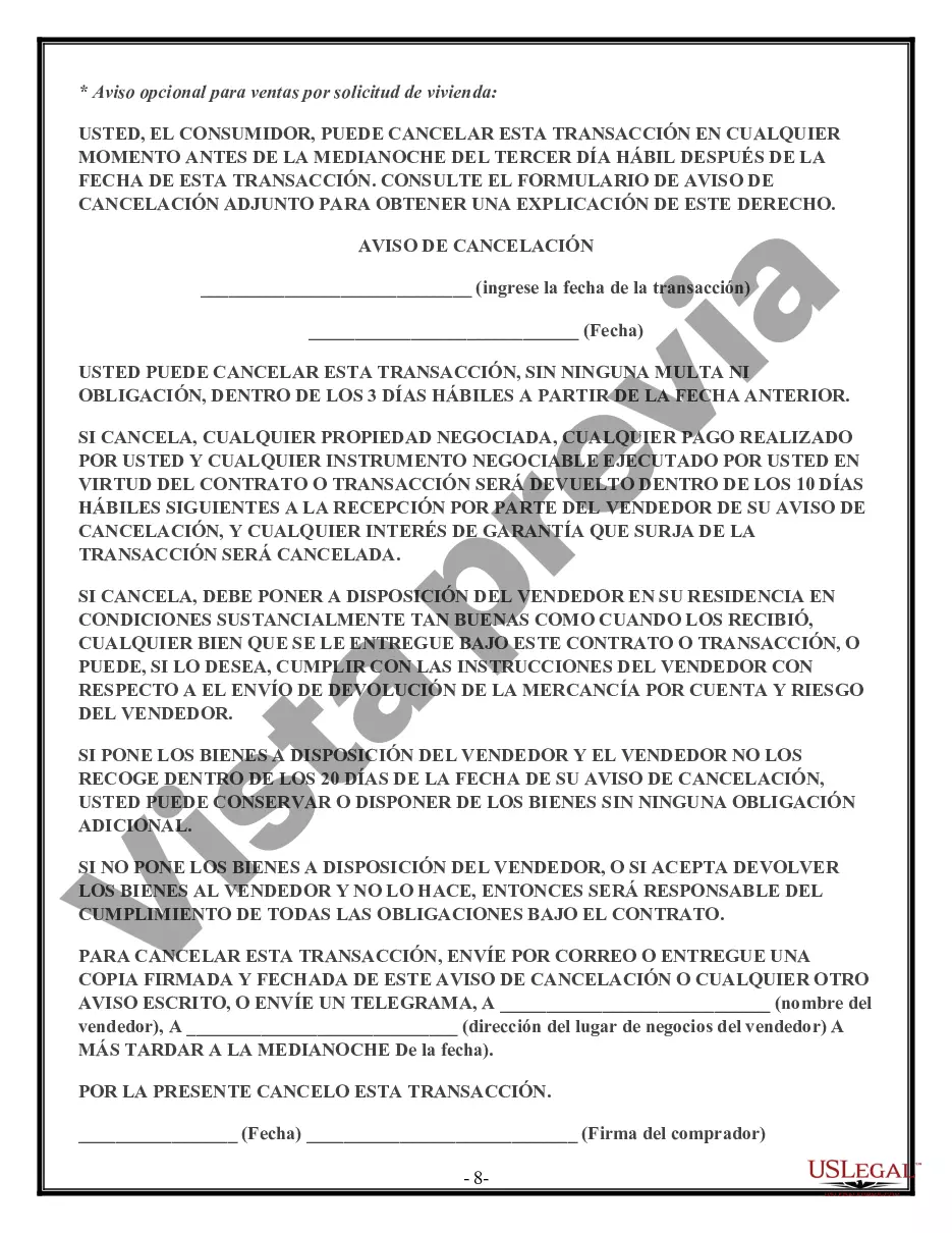 Preview Contrato de plomería para contratista