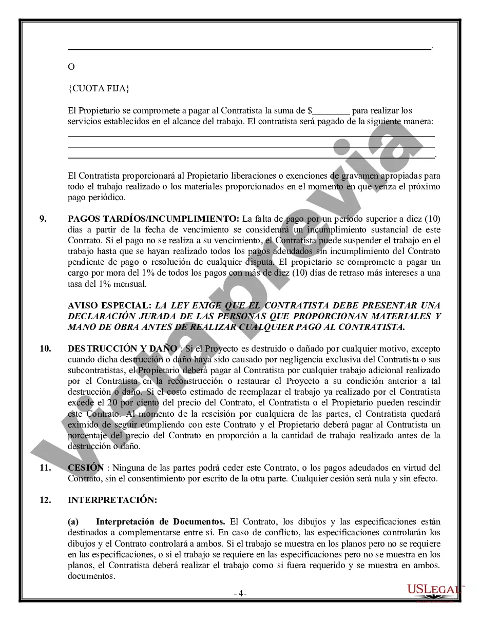 Preview Contrato Eléctrico para Contratista