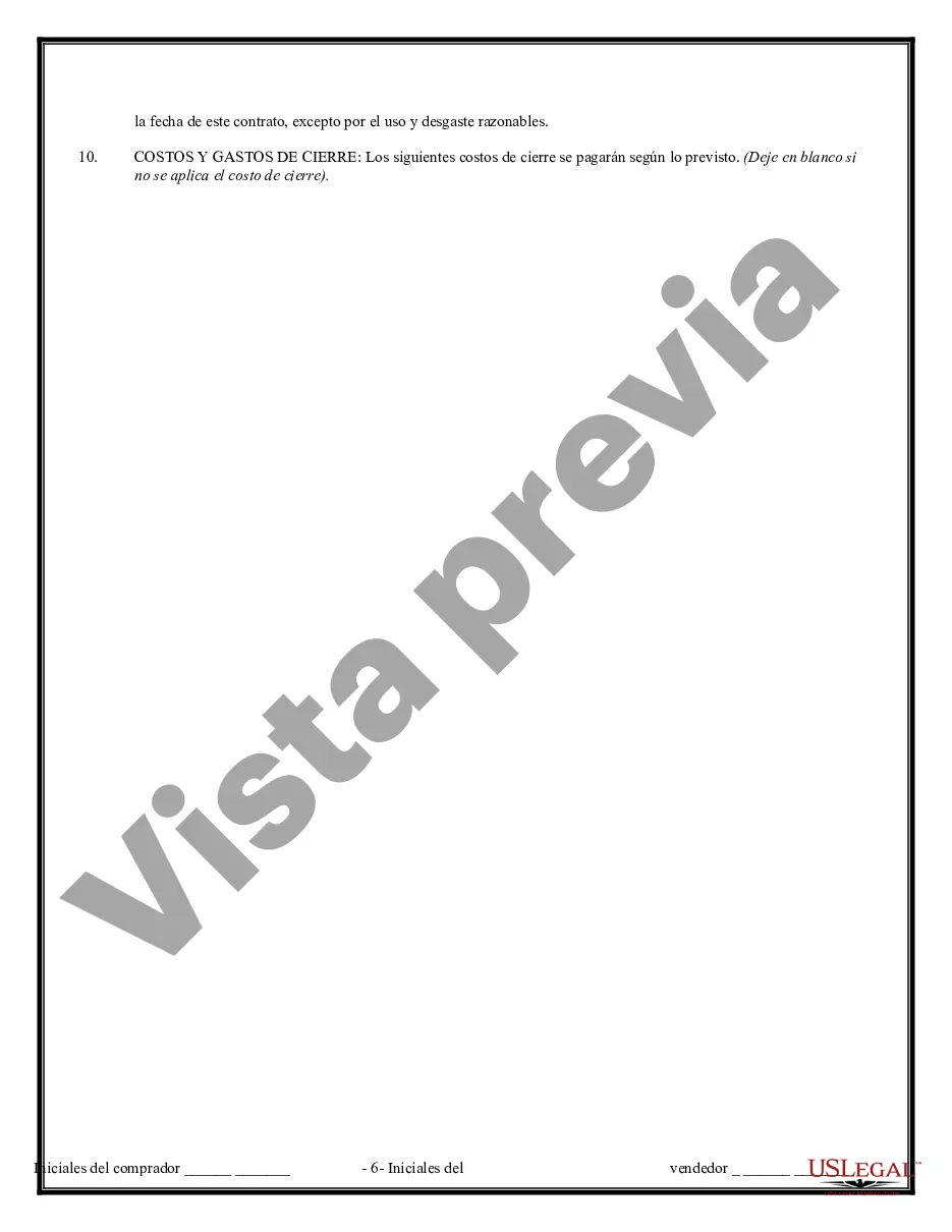 Preview Contrato de Compraventa de Bienes Inmuebles sin Corredor para Acuerdo de Venta de Casa Residencial