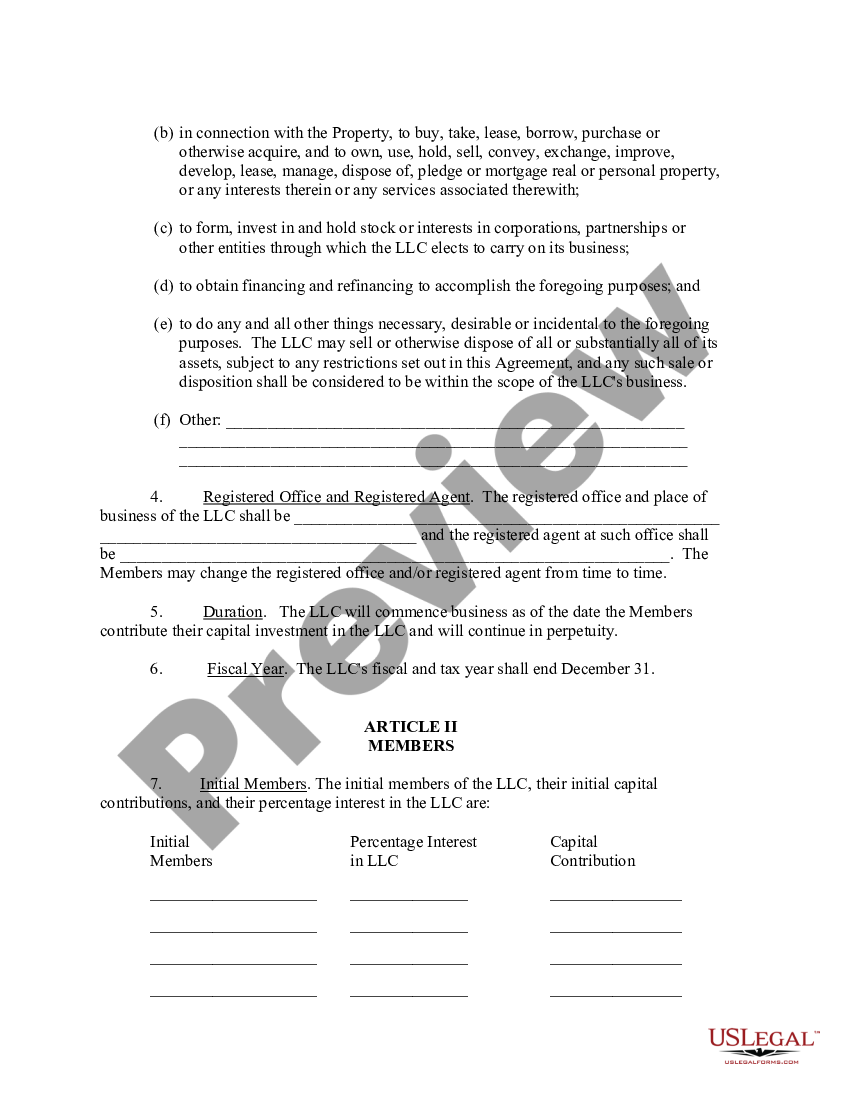 Illinois Limited Liability Company Llc Operating Agreement Illinois Llc Operating Agreement 2782