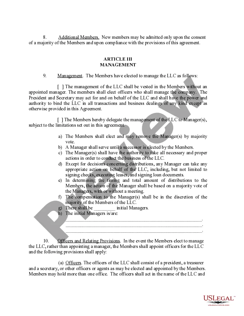 Get Limited Liability Company LLC Operating Agreement Preview Limited Liability Company LLC Operating Agreement
