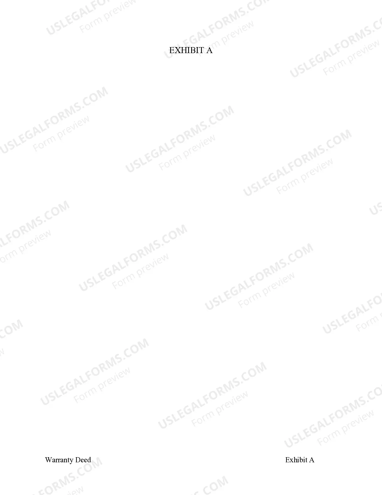 Preview Warranty Deed from Corporation to Individual