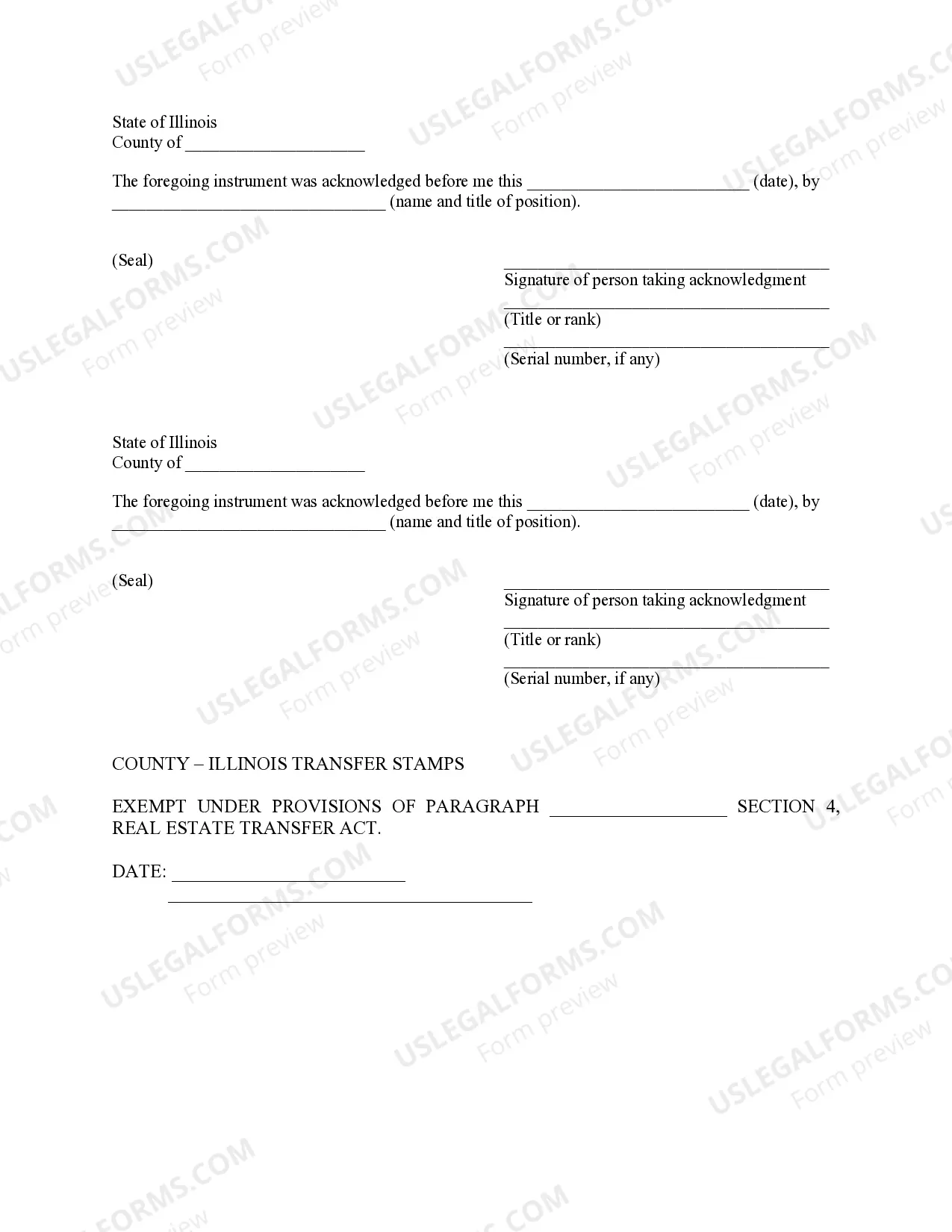 Preview Quitclaim Deed from Trustee and Former Trustee to New Trustees