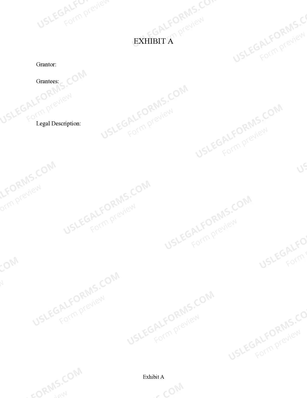 Preview Quitclaim Deed from Husband to Himself and Wife