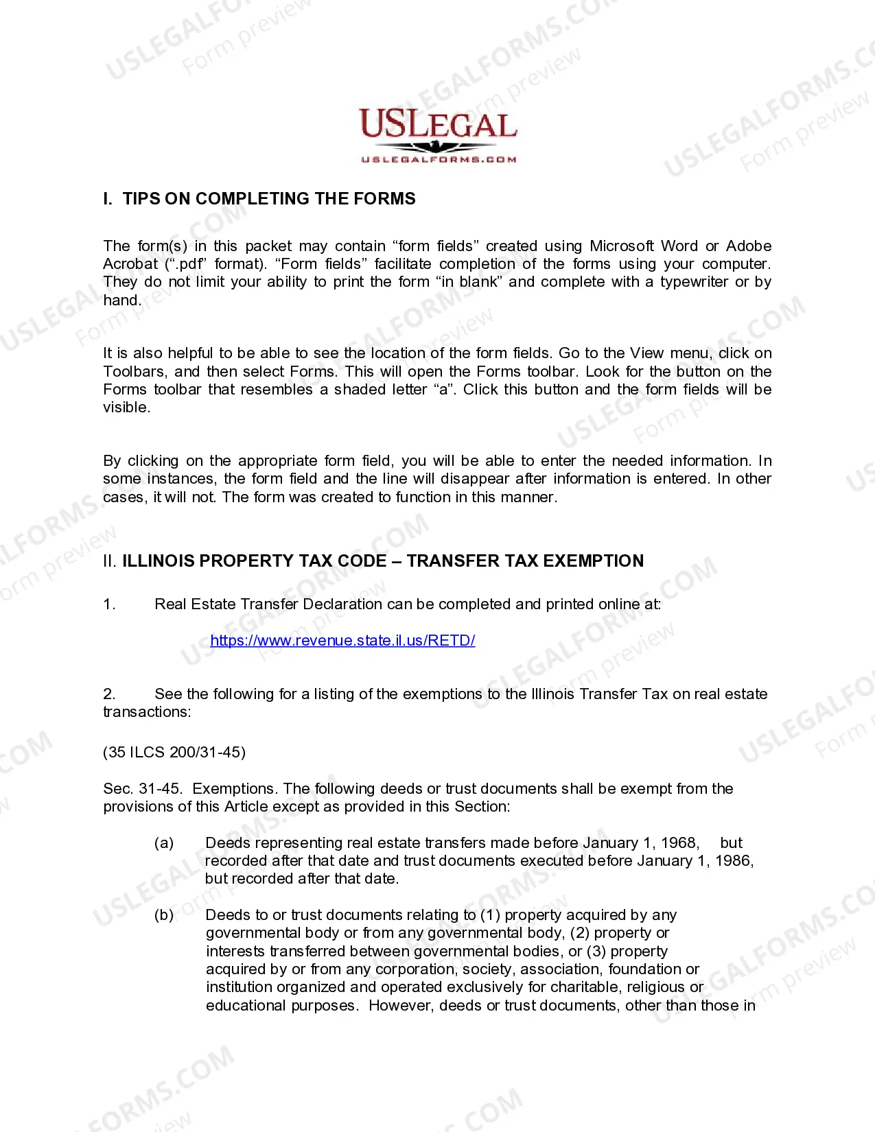 Preview Quitclaim Deed from Husband to Himself and Wife