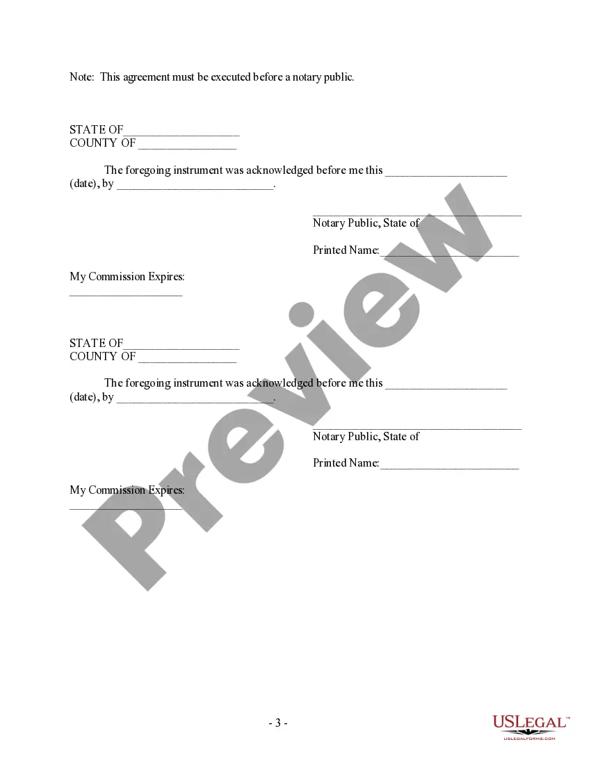 Preview Revocation of Postnuptial Property Agreement