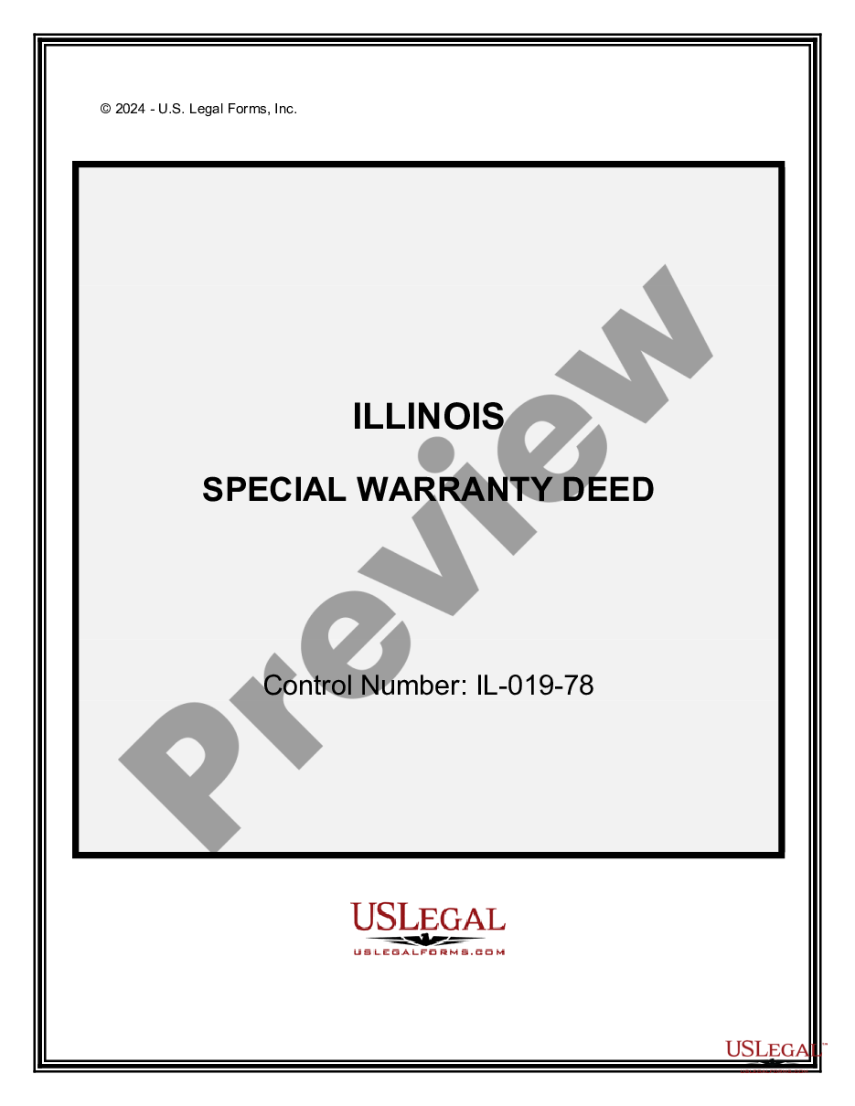 page 0 Special Warranty Deed preview