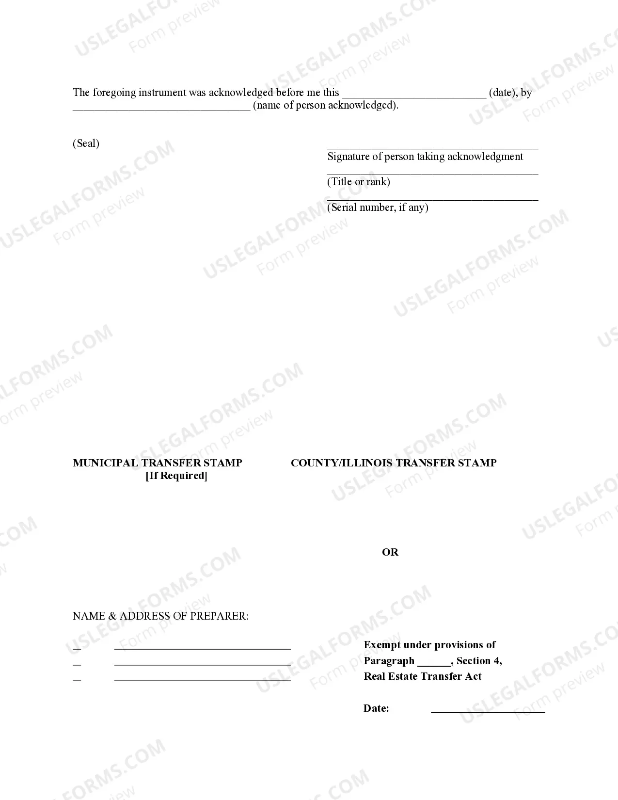 Preview Quitclaim Deed - Husband, Wife and an Individual to Husband and Wife