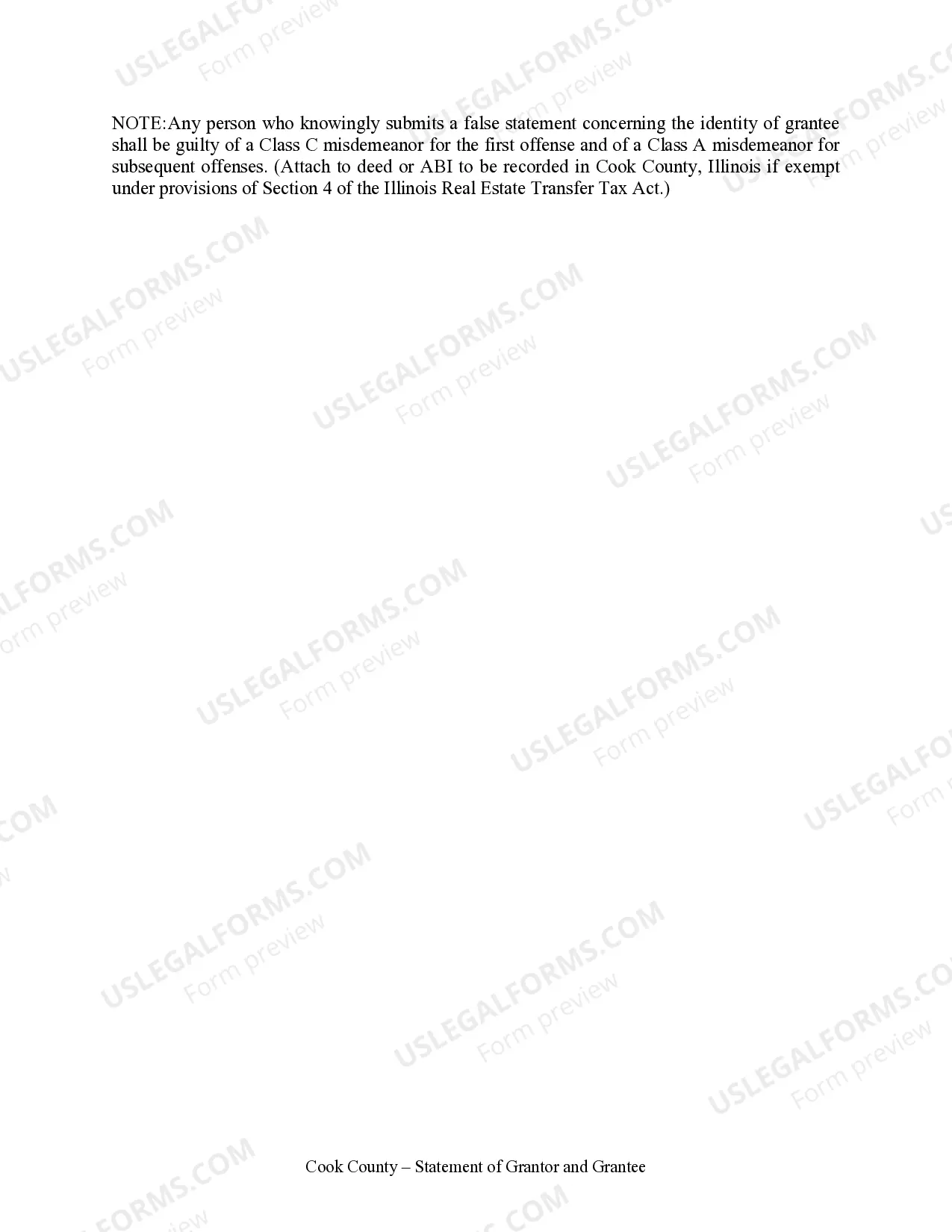 Preview Quitclaim Deed - Limited Liability Company to Husband and Wife