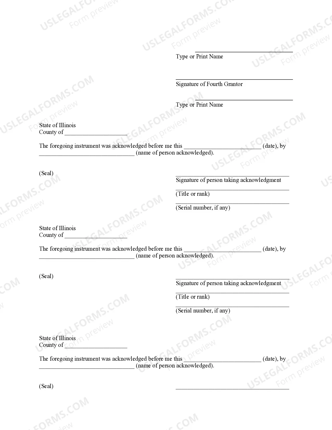 Preview Quitclaim Deed Husband, Wife and Two Individuals to Husband and Wife