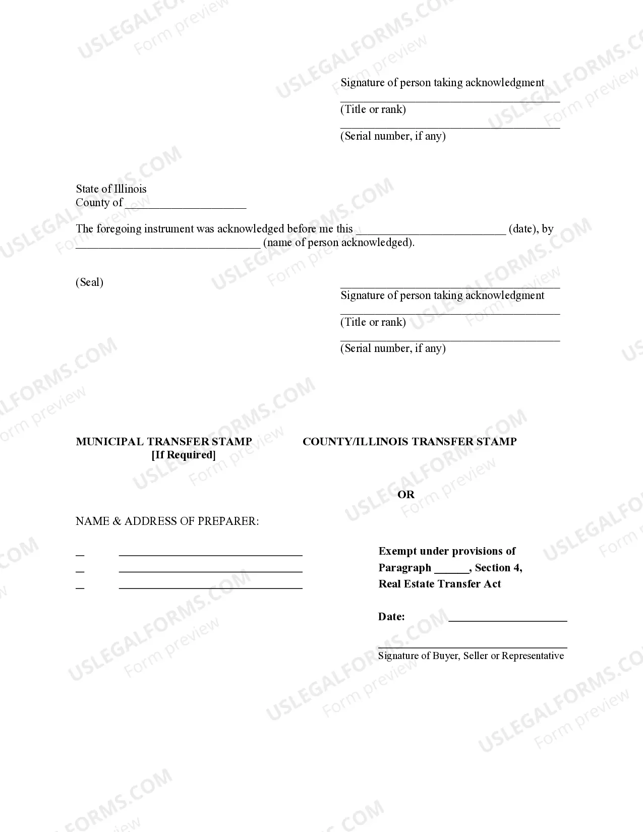 Preview Quitclaim Deed Husband, Wife and Two Individuals to Husband and Wife