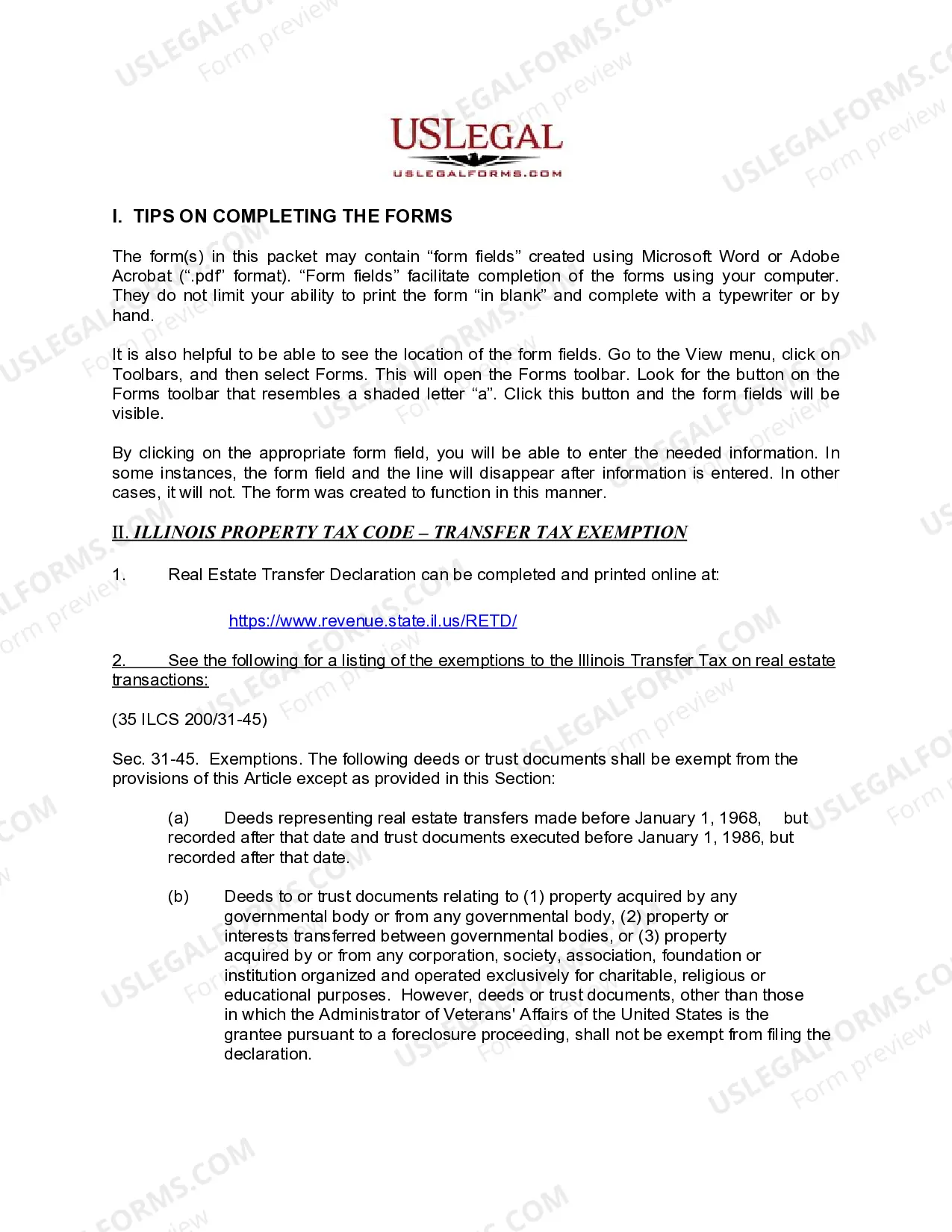 Preview Warranty Deed from an Individual Grantor to Five Individual Grantees