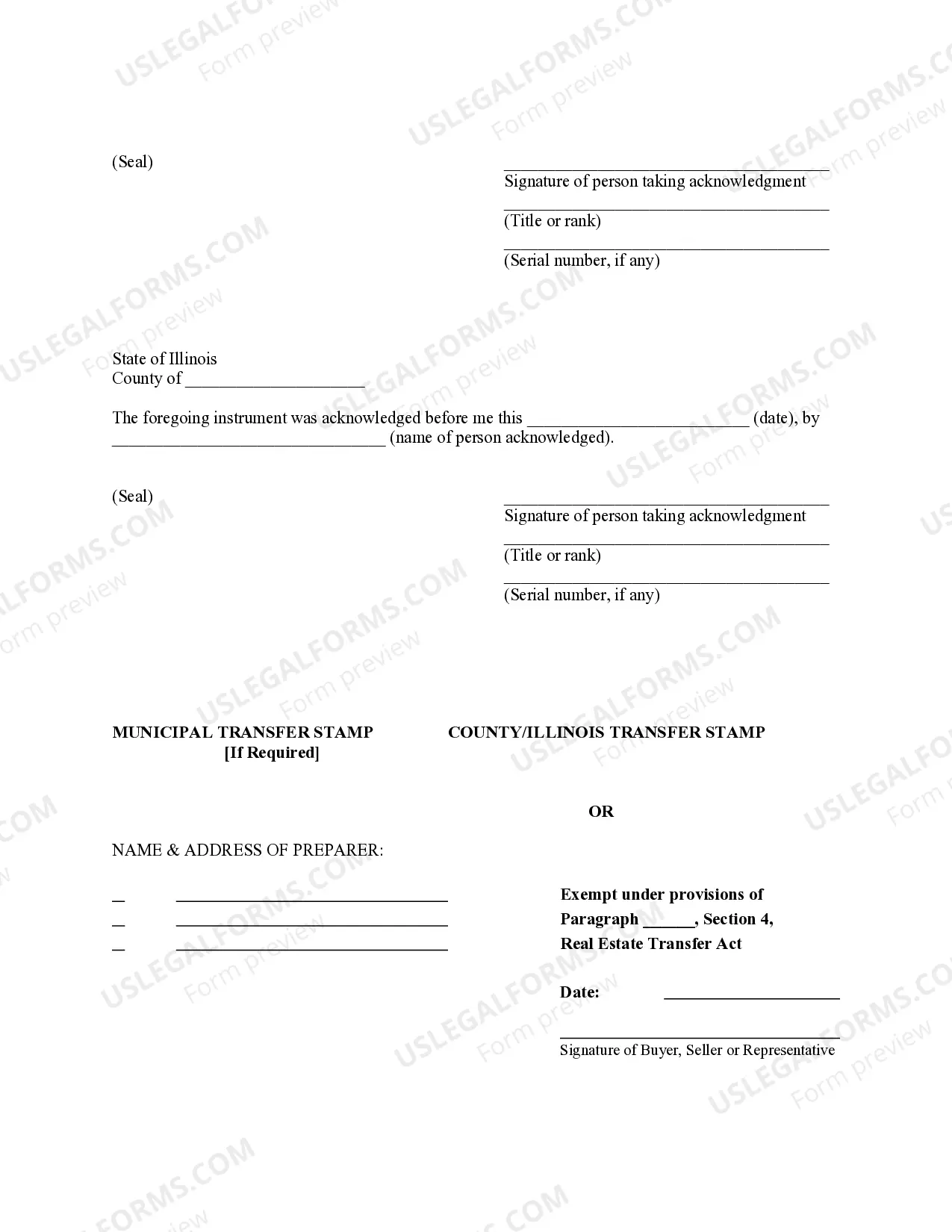 Preview Quitclaim Deed from Two Individuals to One Individual