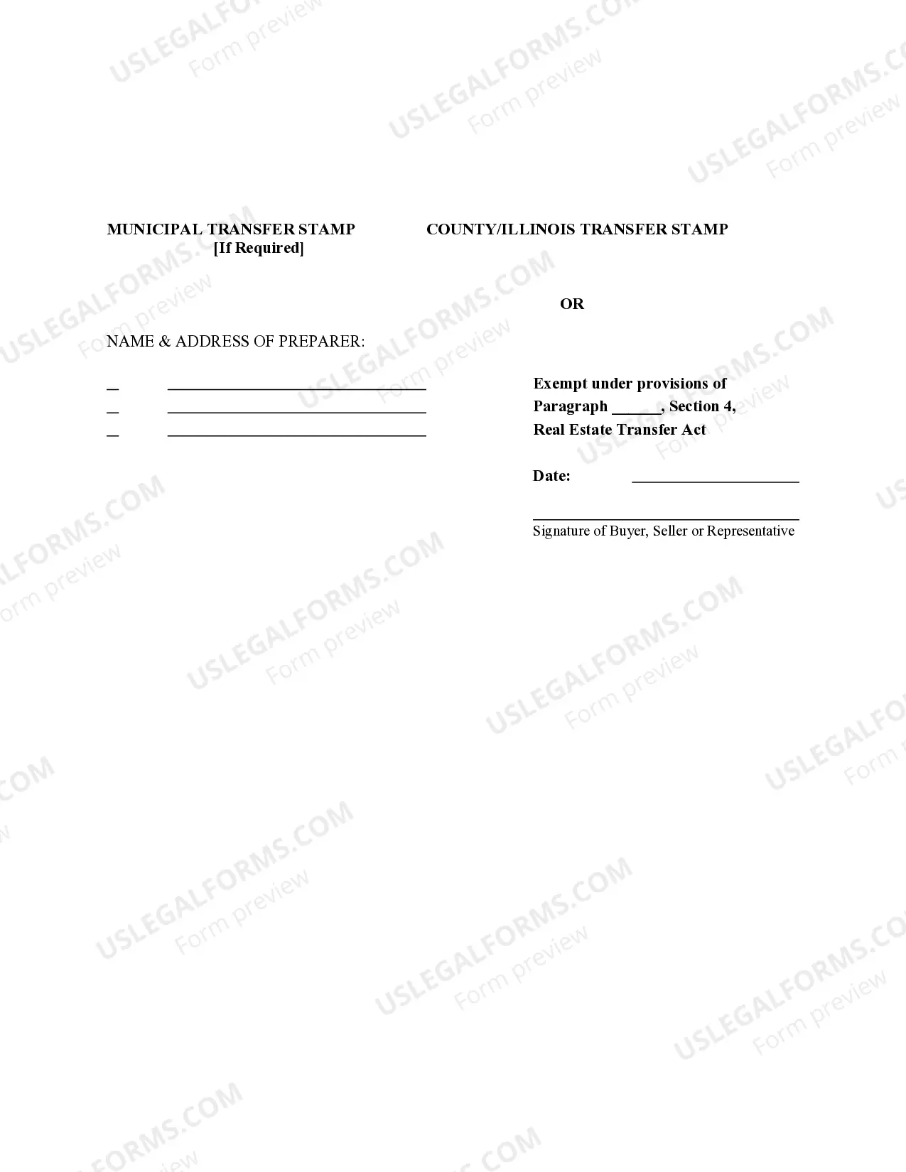 Preview Quitclaim Deed - Individual to an Unincorporated Association.