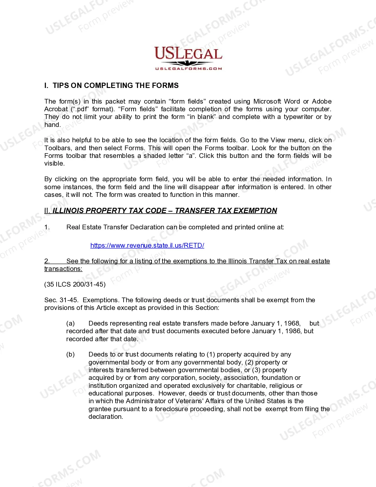 Preview Warranty Deed - Trust to Two Individuals / Husband and Wife