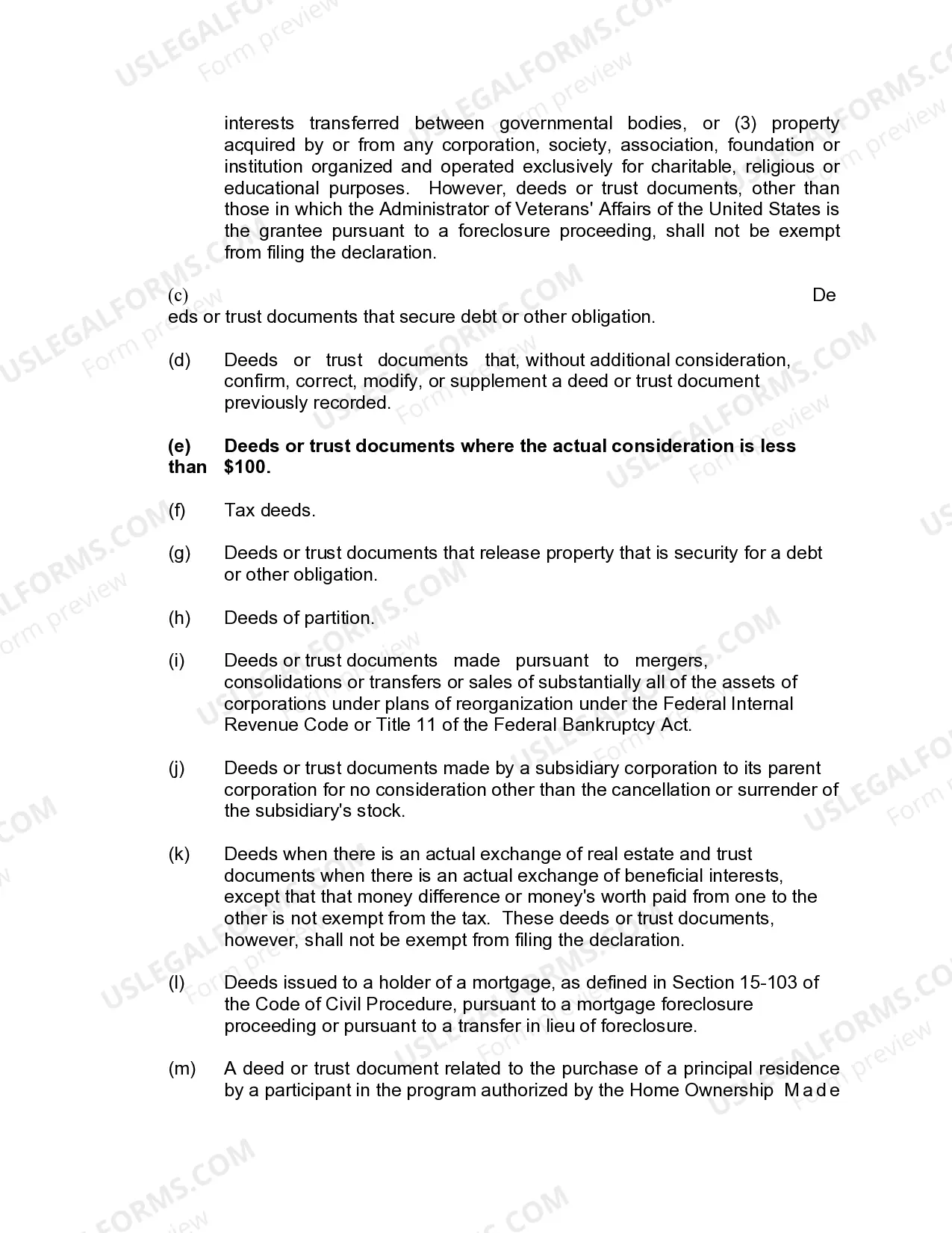 Preview Quitclaim Deed from an Individual to a Trust