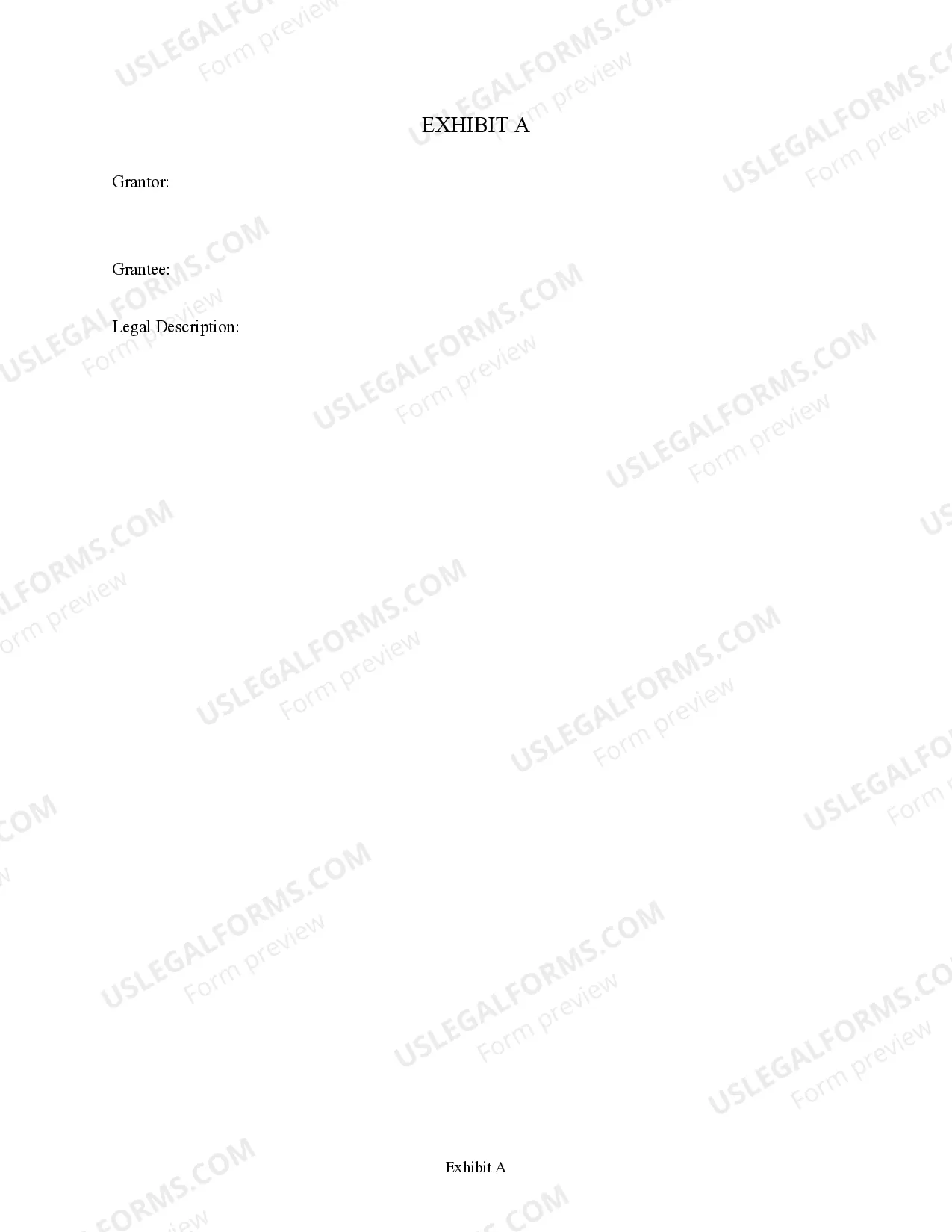 Preview Warranty Deed from a Trust to a Trust