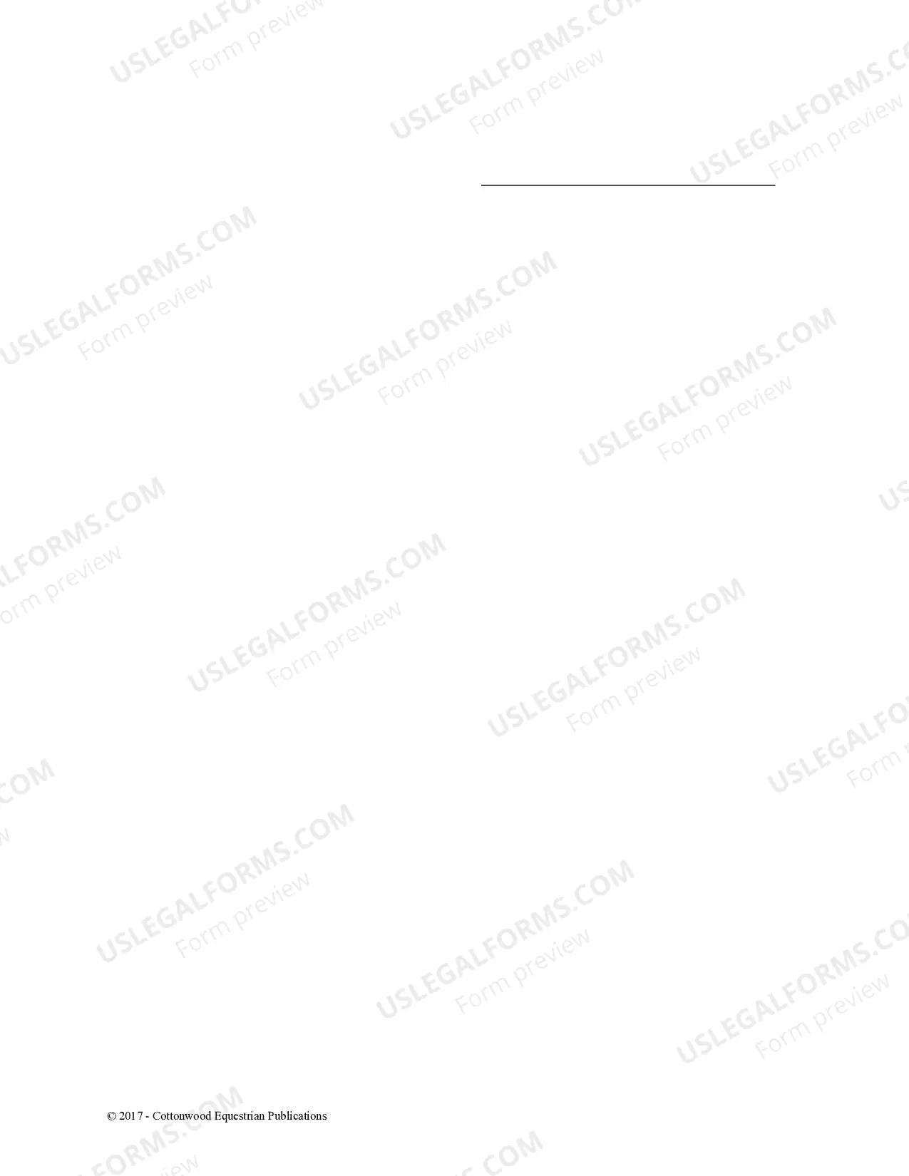 Preview Hauling Release and Waiver - Horse Equine Forms