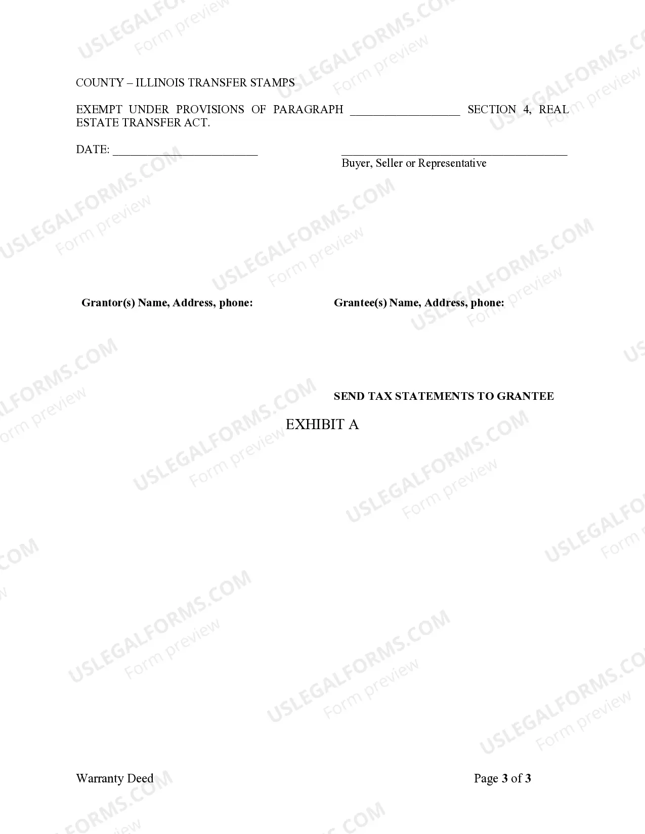 Preview Warranty Deed from Husband and Wife to Corporation