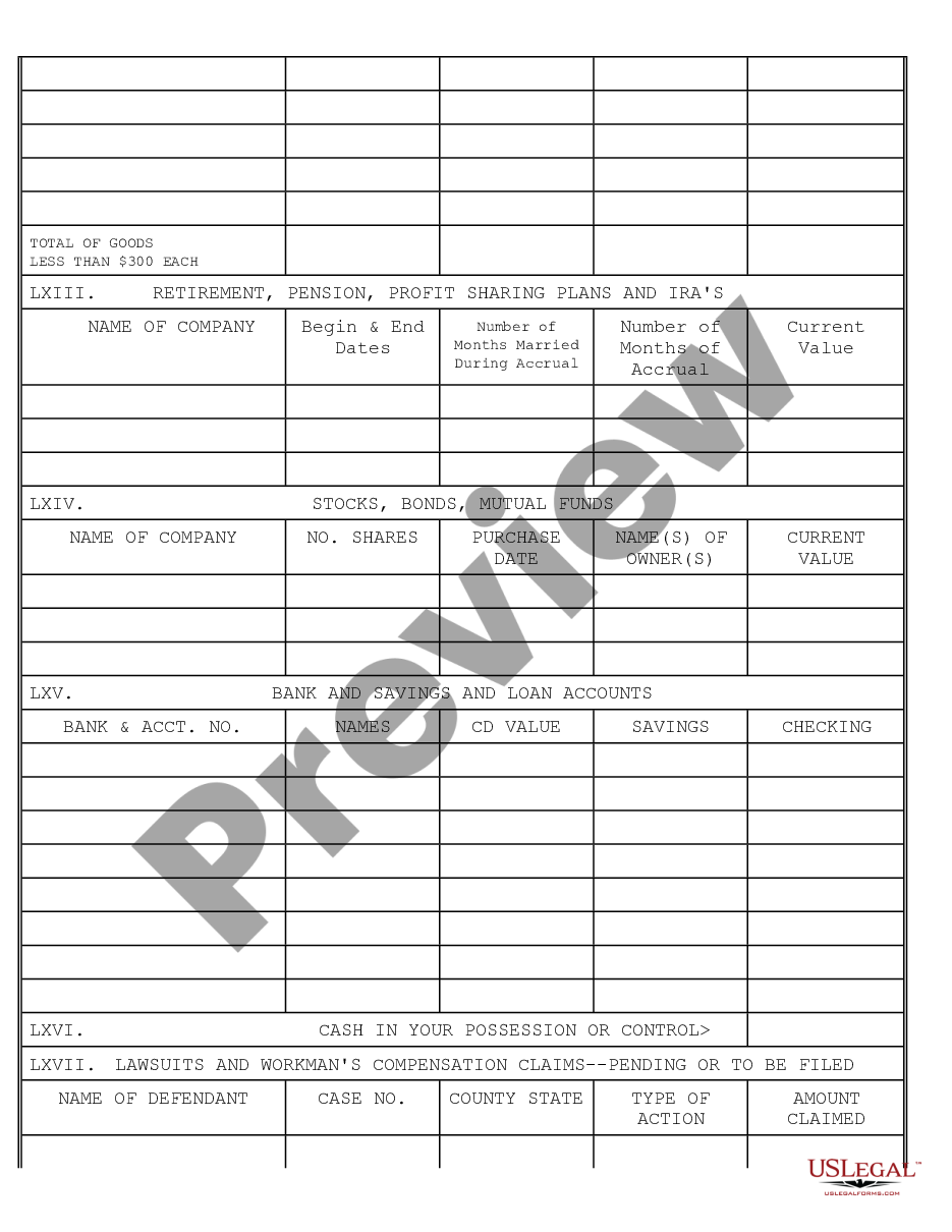 page 3 Financial Statement - for use in Court preview