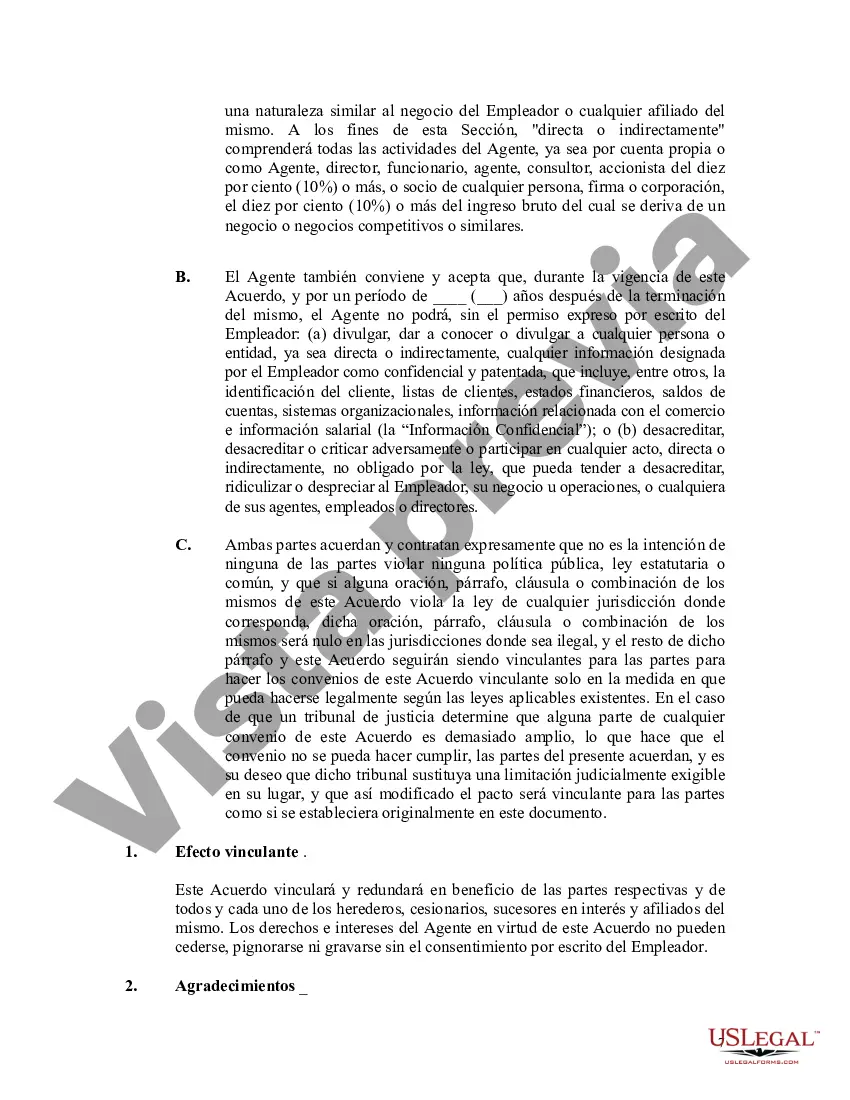 Preview Acuerdo de Empleo Maestro Illinois