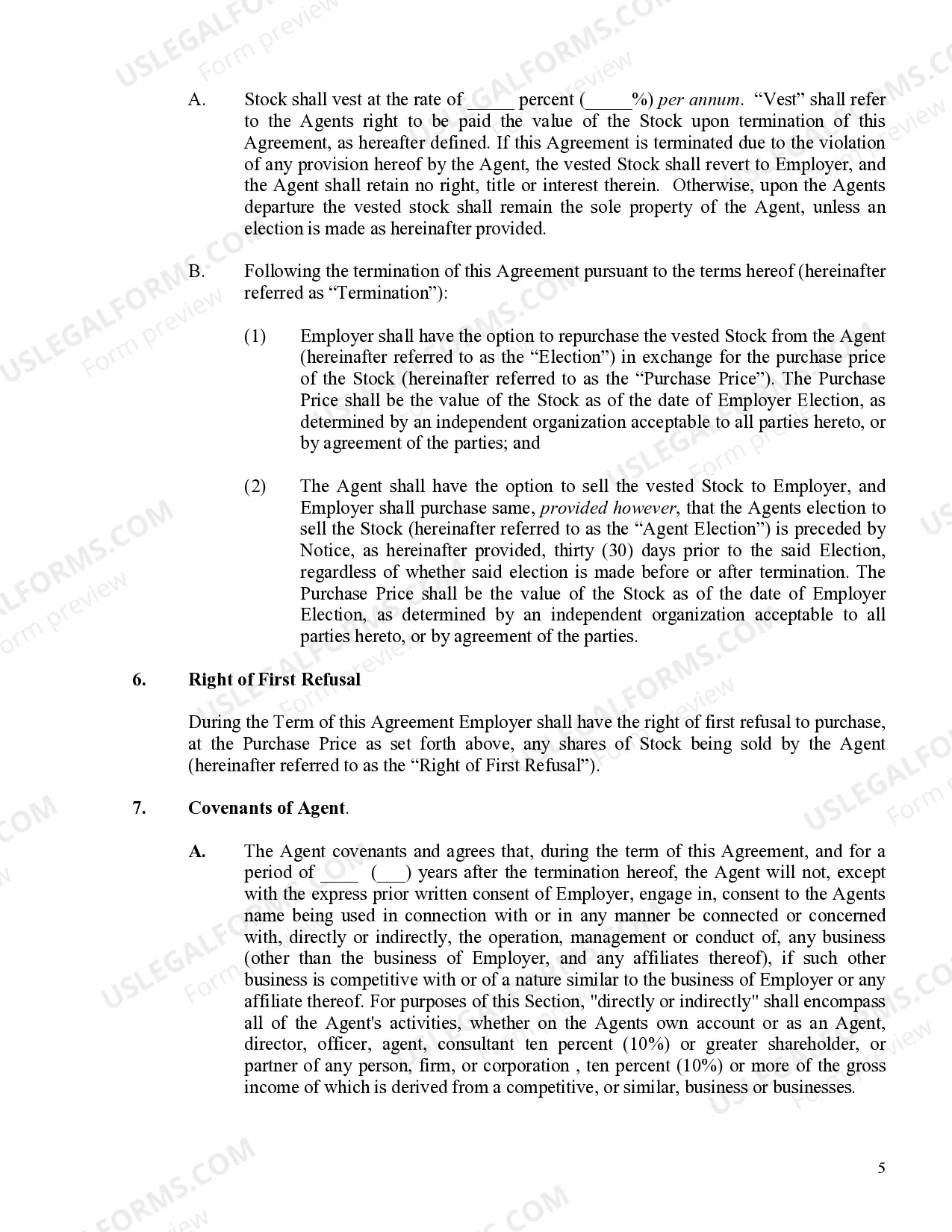 Preview Master Employment Agreement Illinois