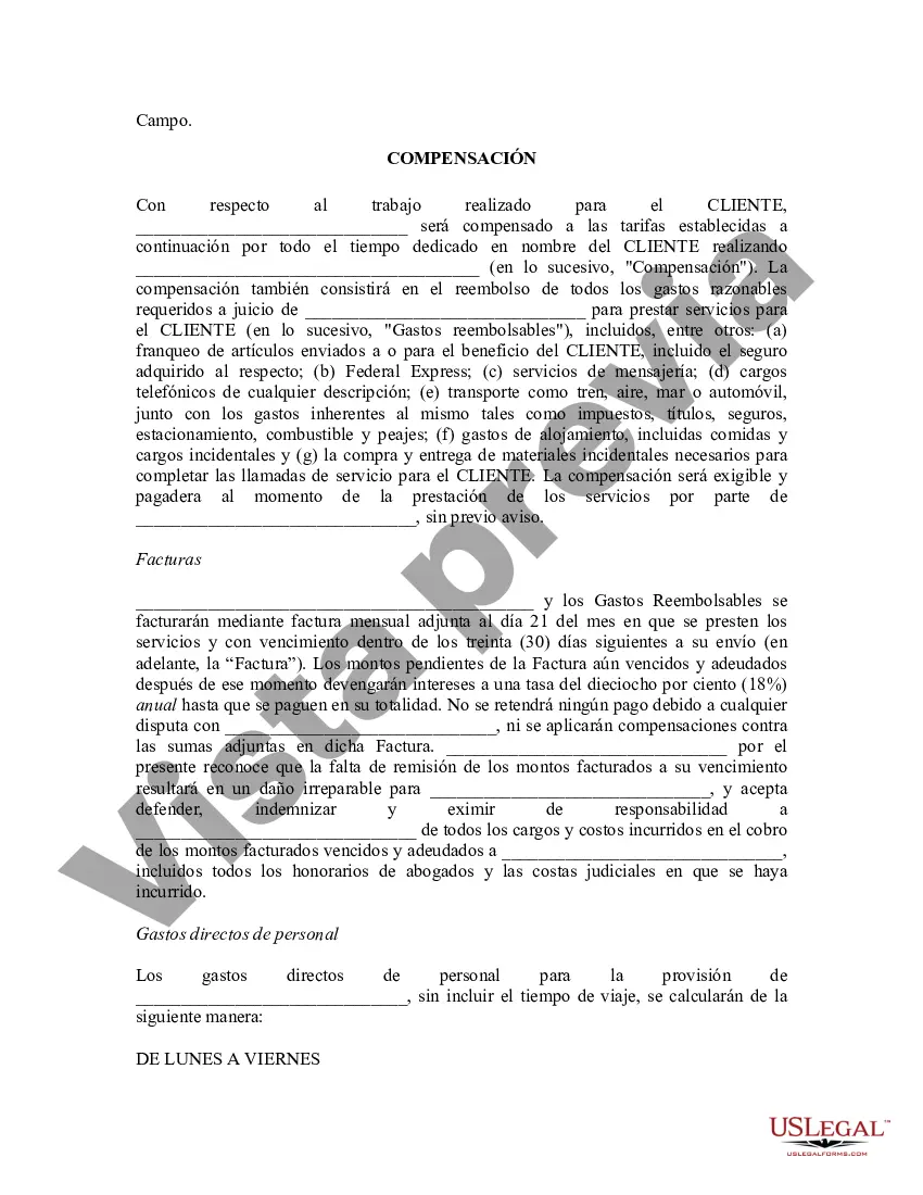 Preview Acuerdo de contratista independiente para trabajadores por cuenta propia