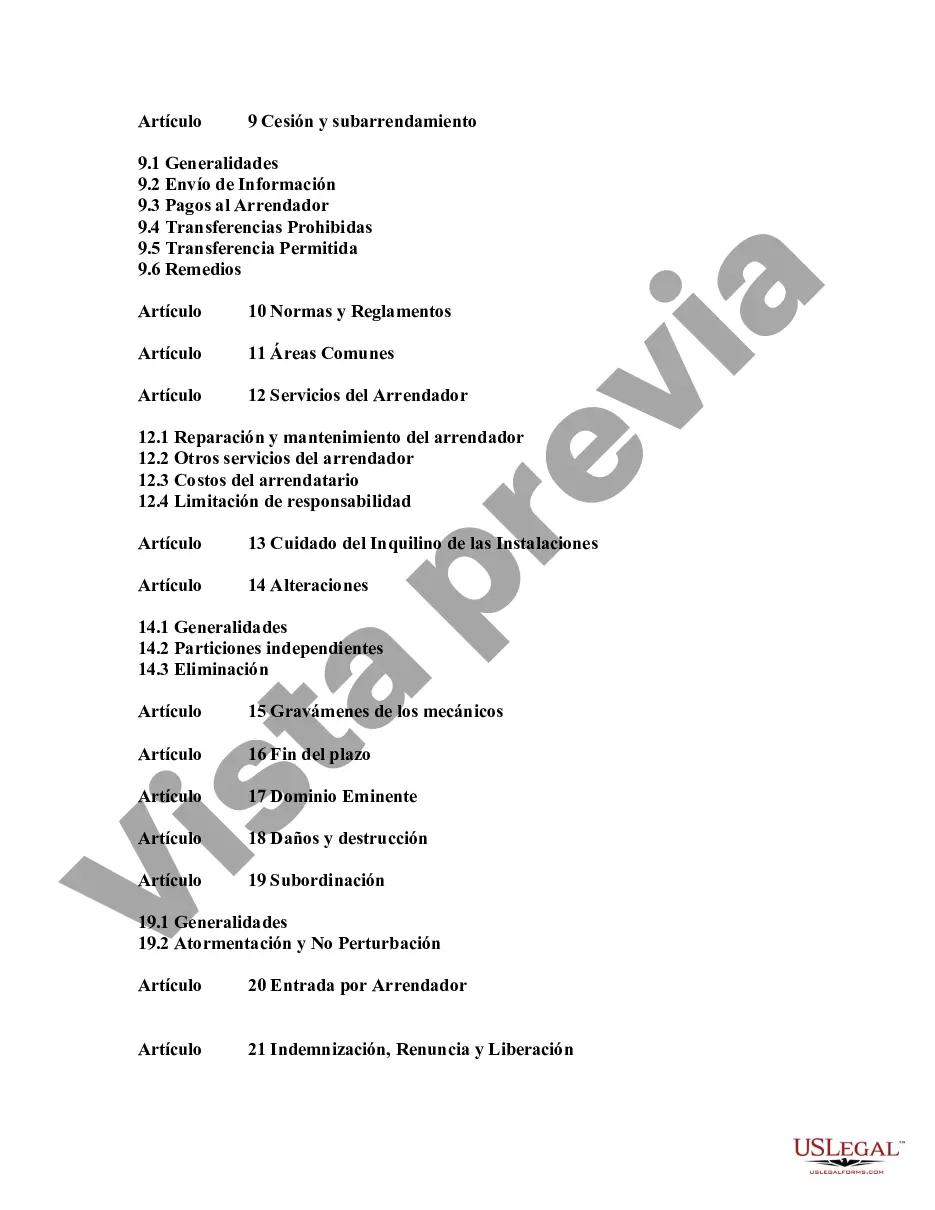 Preview Arrendamiento de oficina