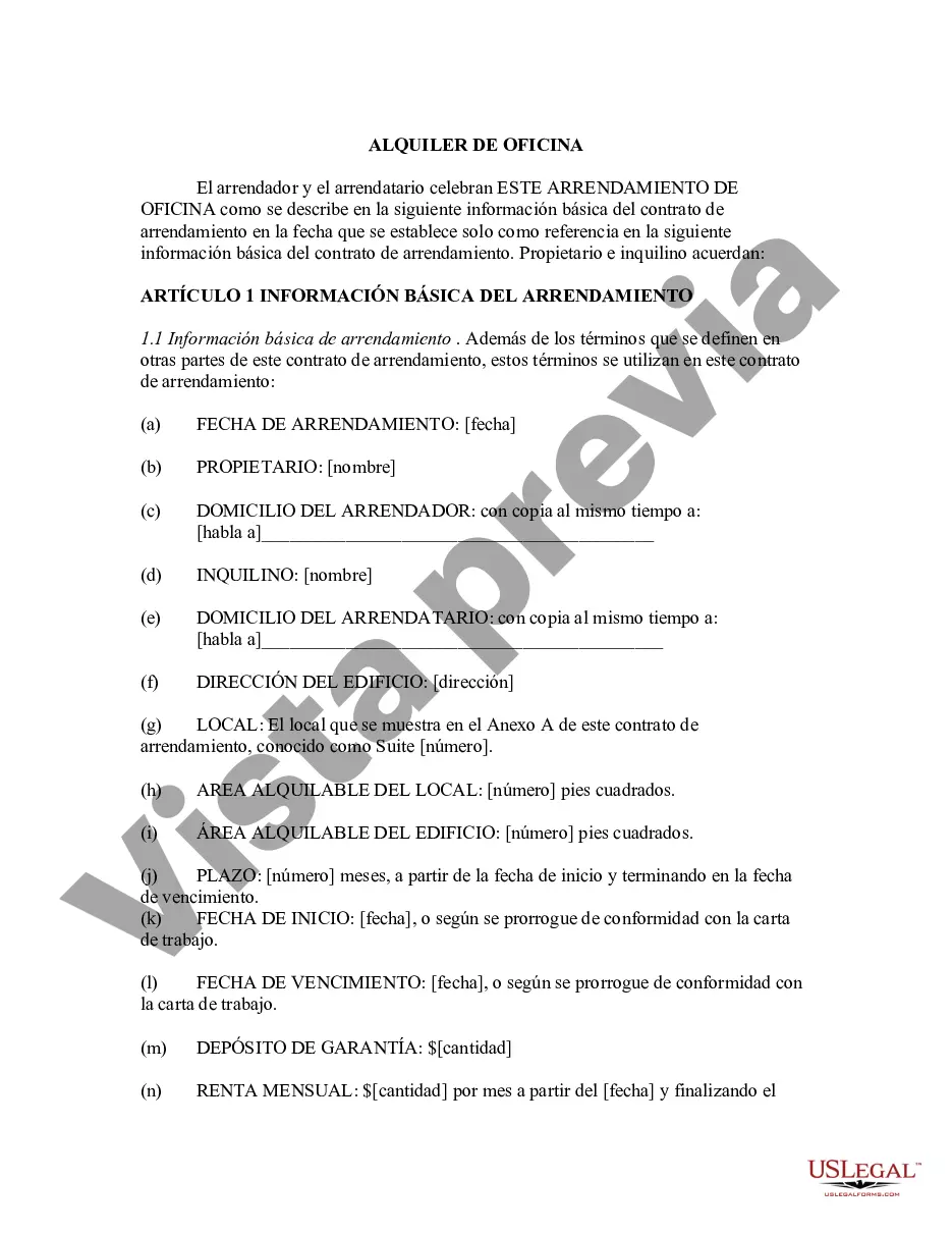 Preview Arrendamiento de oficina