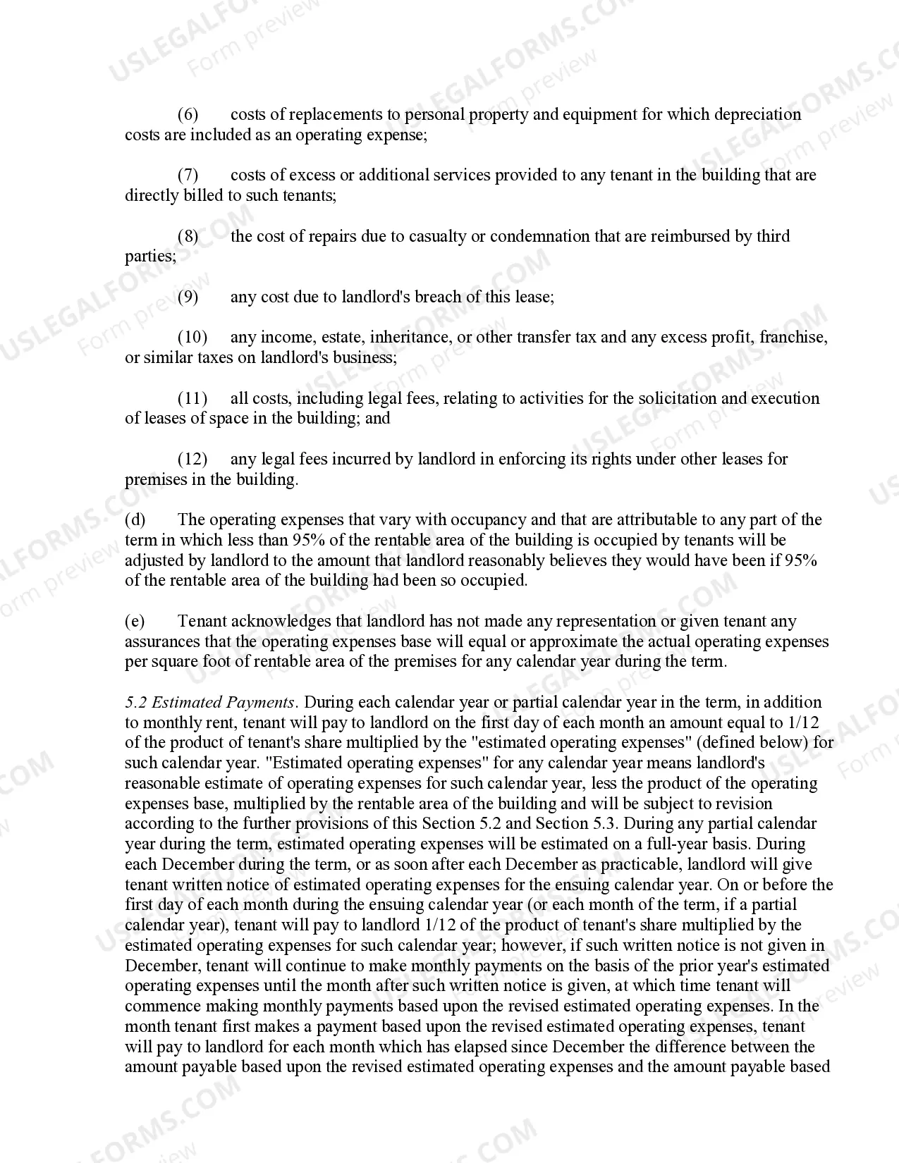 Preview Office Lease