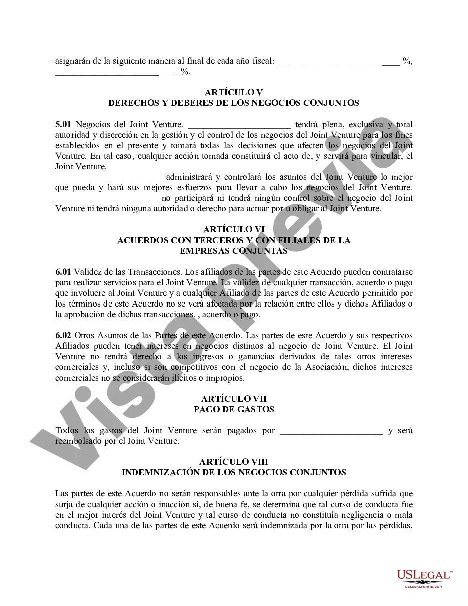 Preview Acuerdos de empresas conjuntas: para un proyecto de construcción o una empresa comercial general