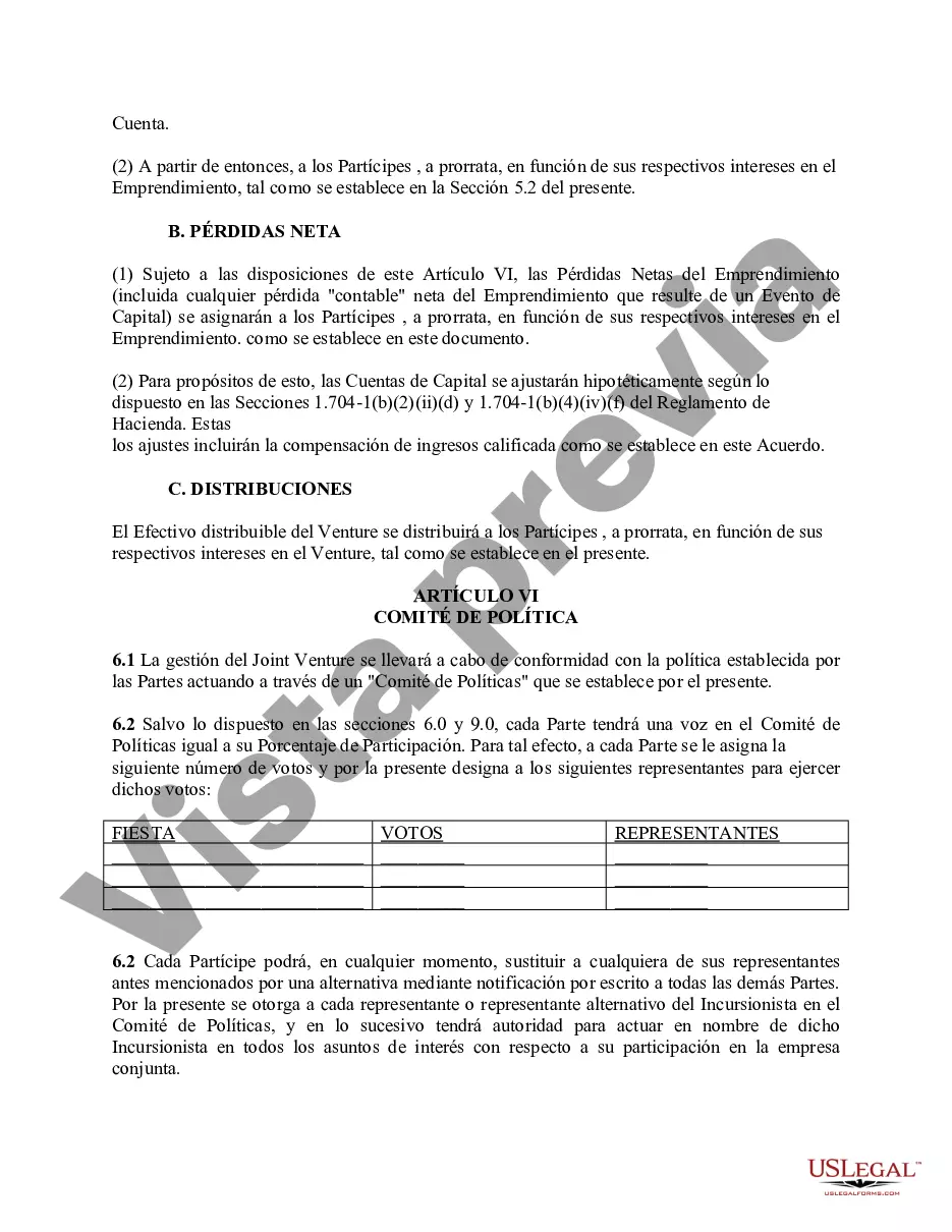 Preview Acuerdos de empresas conjuntas: para un proyecto de construcción o una empresa comercial general