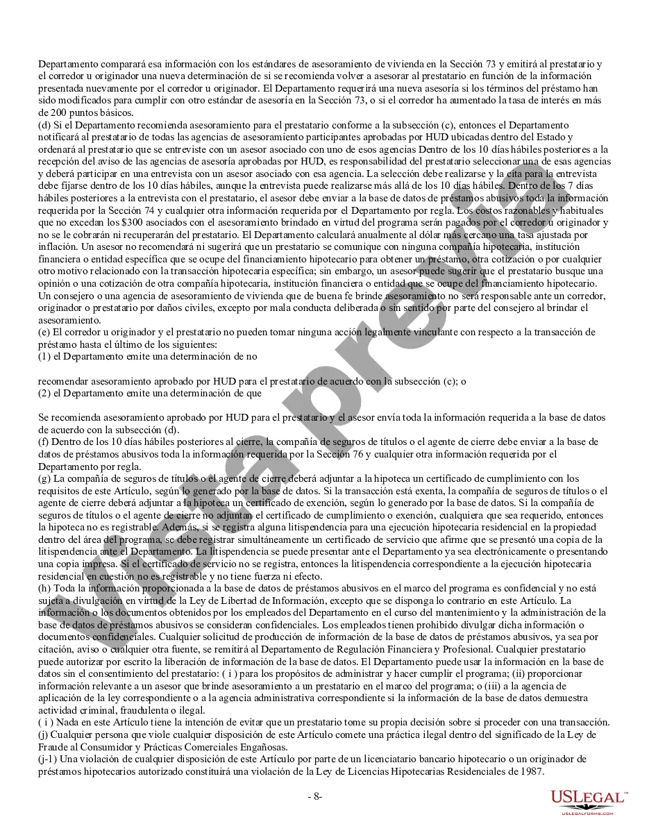 Preview Declaración de Divulgación de Ventas de Bienes Raíces Residenciales