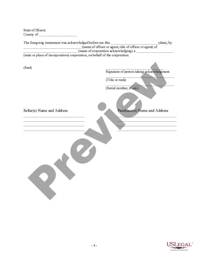 Preview Bill of Sale in Connection with Sale of Business by Individual or Corporate Seller